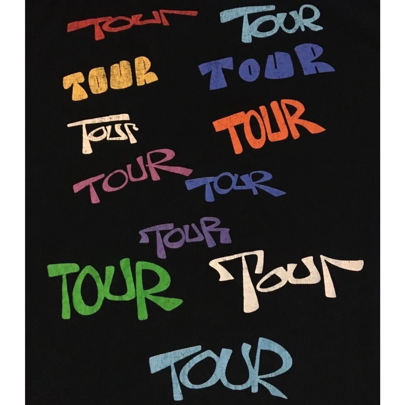 Travis Scott VINTAGE J COLE Faded Distressed Offseason Tour Shirt XL Concert Hip Hop Grunge Y2K Size US XL / EU 56 / 4 - 4 Thumbnail