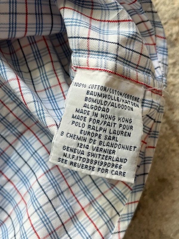 Polo Ralph Lauren Polo Ralph Lauren Sz 16 1/2 Checked Shirt Small Pony Size US L / EU 52-54 / 3 - 7 Thumbnail