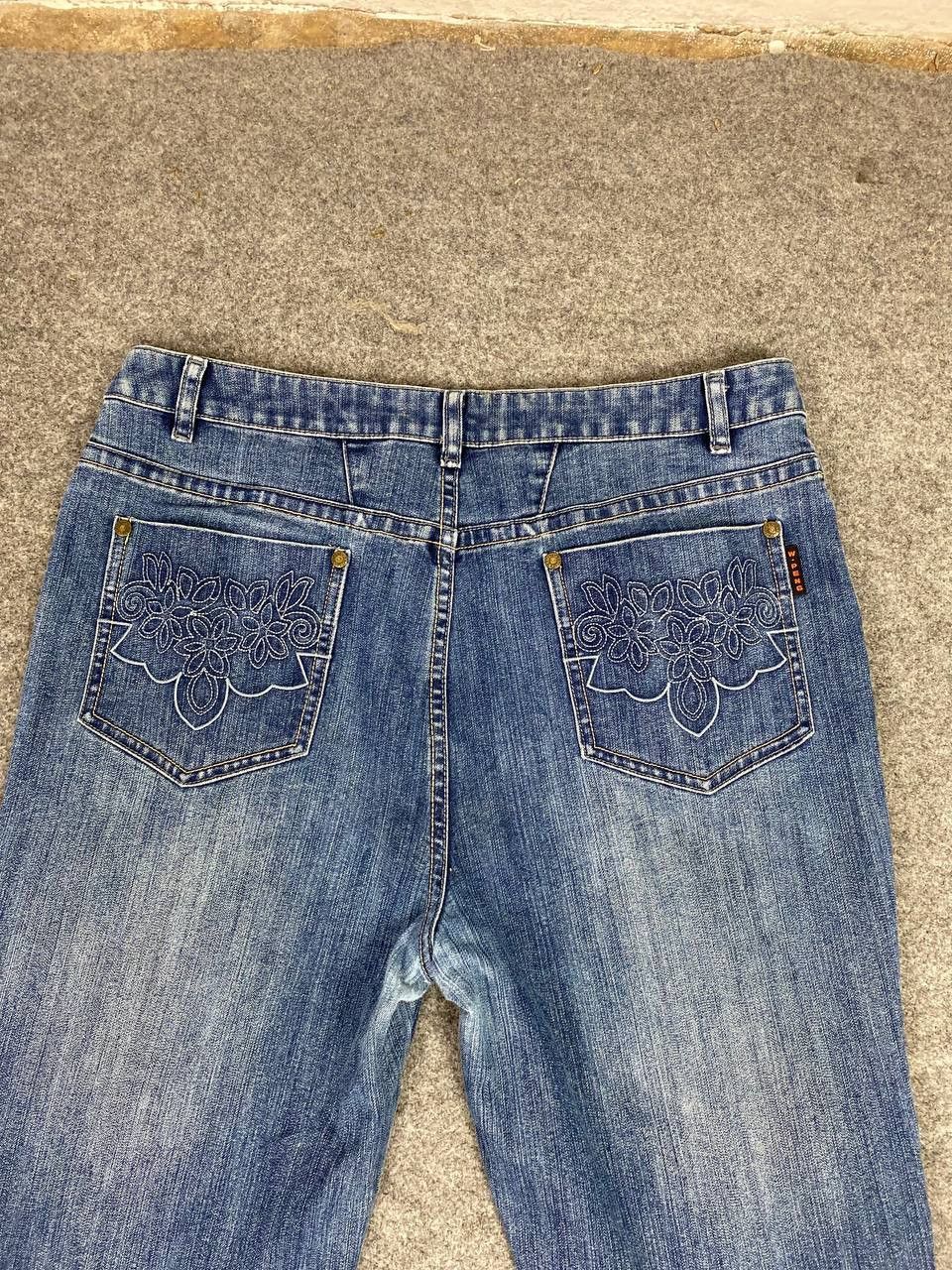 Japanese Brand vintage japanese brands bootcut flare denim Size 33" - 3 Thumbnail