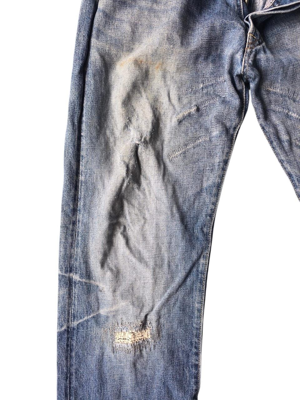 Studio D'Artisan Studio D'Artisan Distressed Denim Size US 30 / EU 46 - 7 Thumbnail