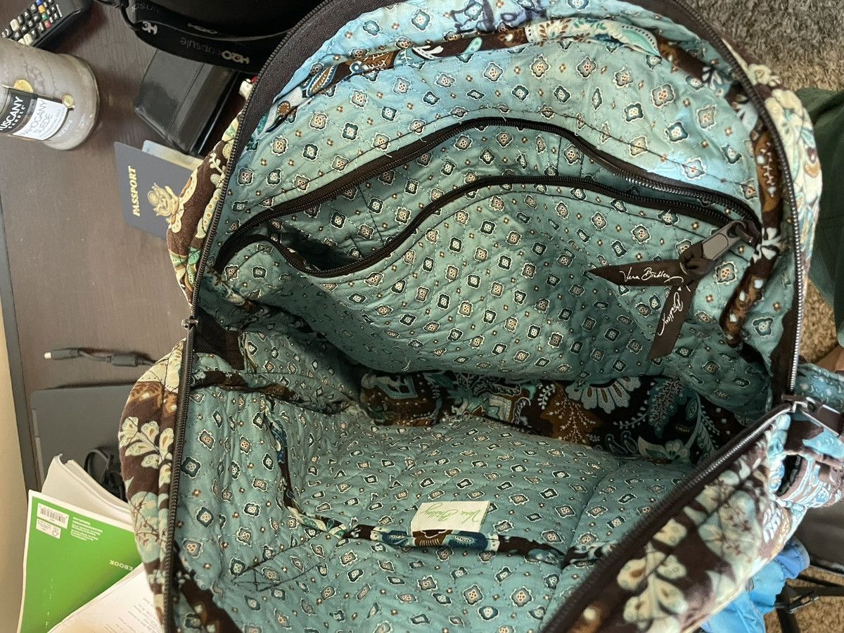 Vera Bradley Vera Bradley blue and brown laptop bag Size ONE SIZE - 6 Thumbnail