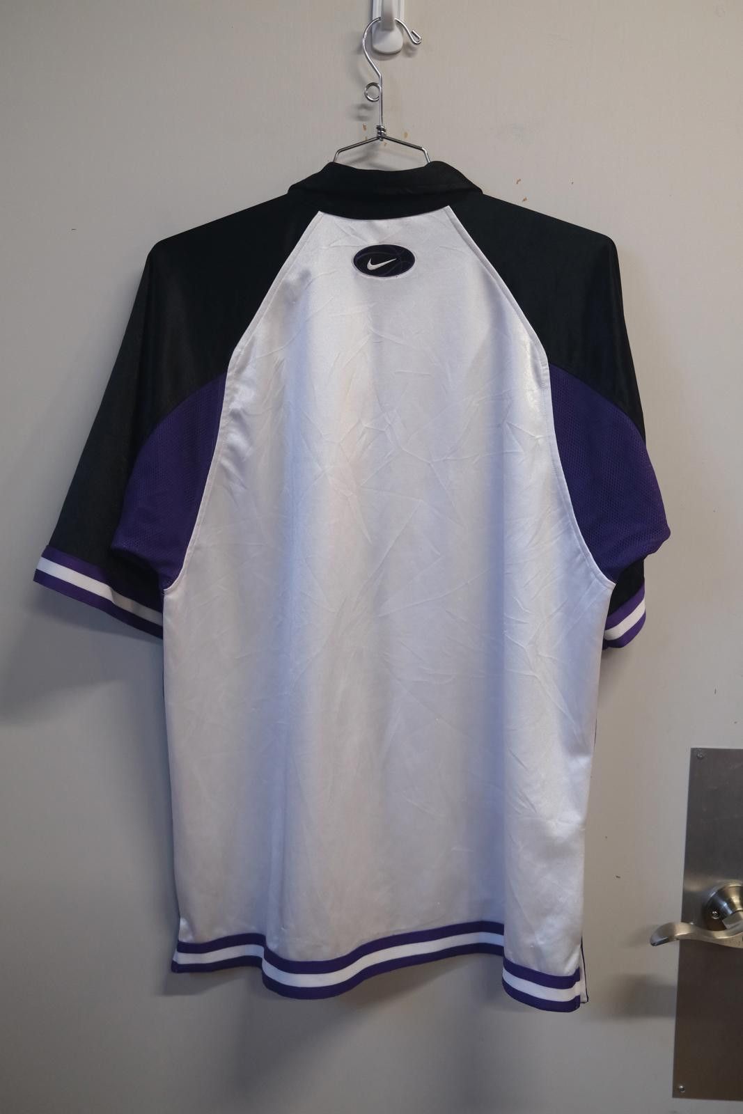 Theory 90's Nike Warm Up Basketball Zip Up Jersey Size M / US 6-8 / IT 42-44 - 2 Thumbnail