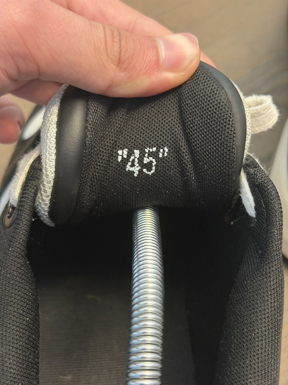 Off-White Off white Out Of Office / OOO / Black White Size US 12 / EU 45 - 6 Thumbnail
