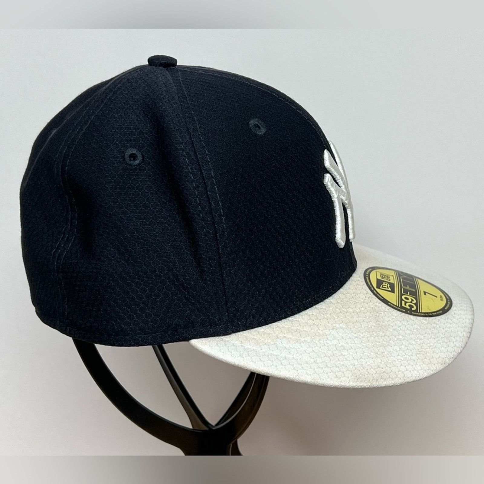 New Era New York Yankees New Era Fitted 59Fifty Mesh Hat SIZE 7 Size ONE SIZE - 2 Thumbnail