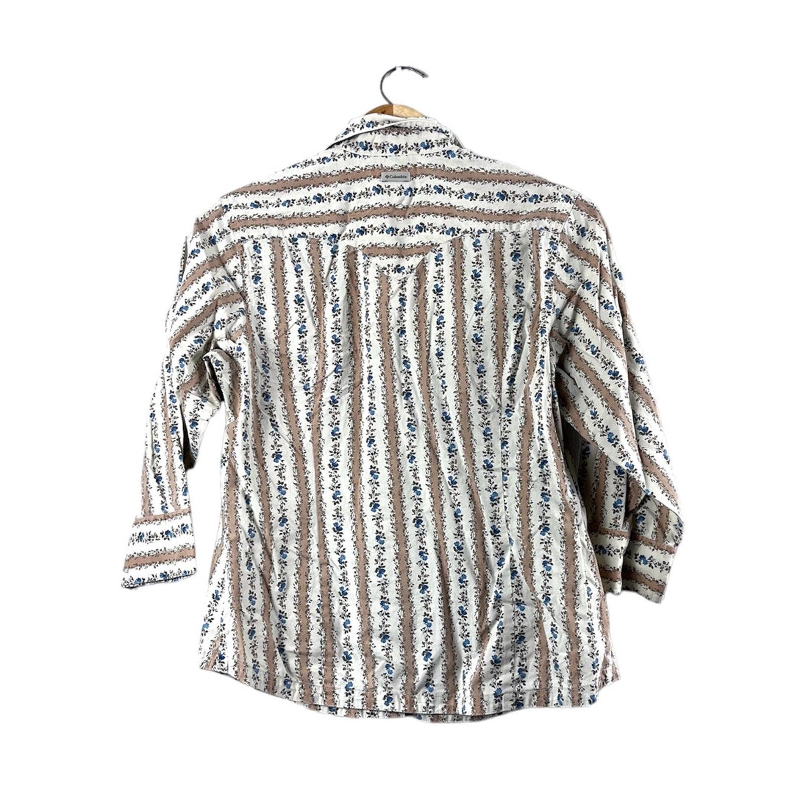 Columbia Women's Cottagecore Vintage Columbia Button Front Blouse PM Size M / US 6-8 / IT 42-44 - 2 Thumbnail