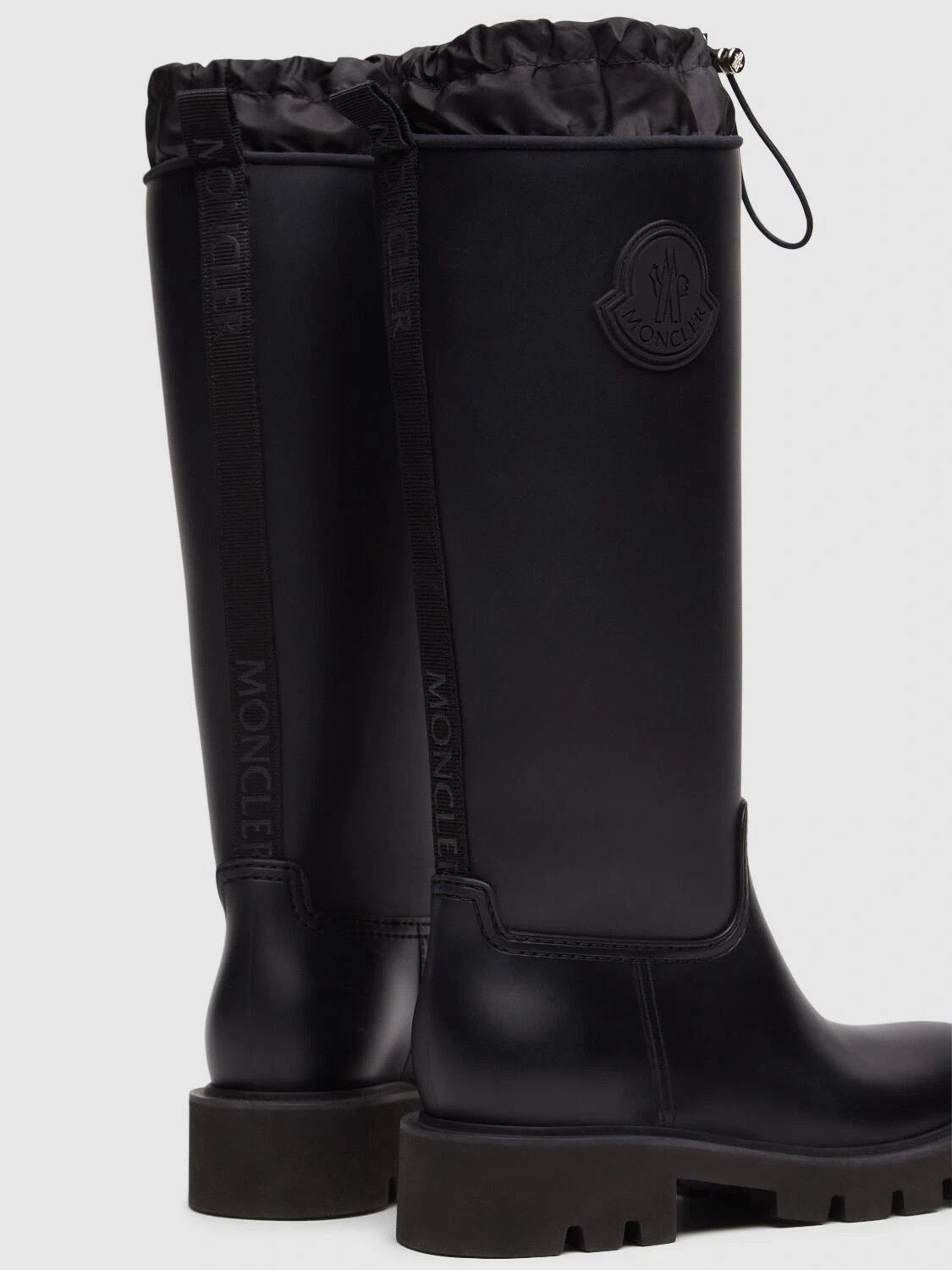 Moncler MONCLER Kickstream Black Rain Boots New Size US 7 / IT 37 - 4 Thumbnail