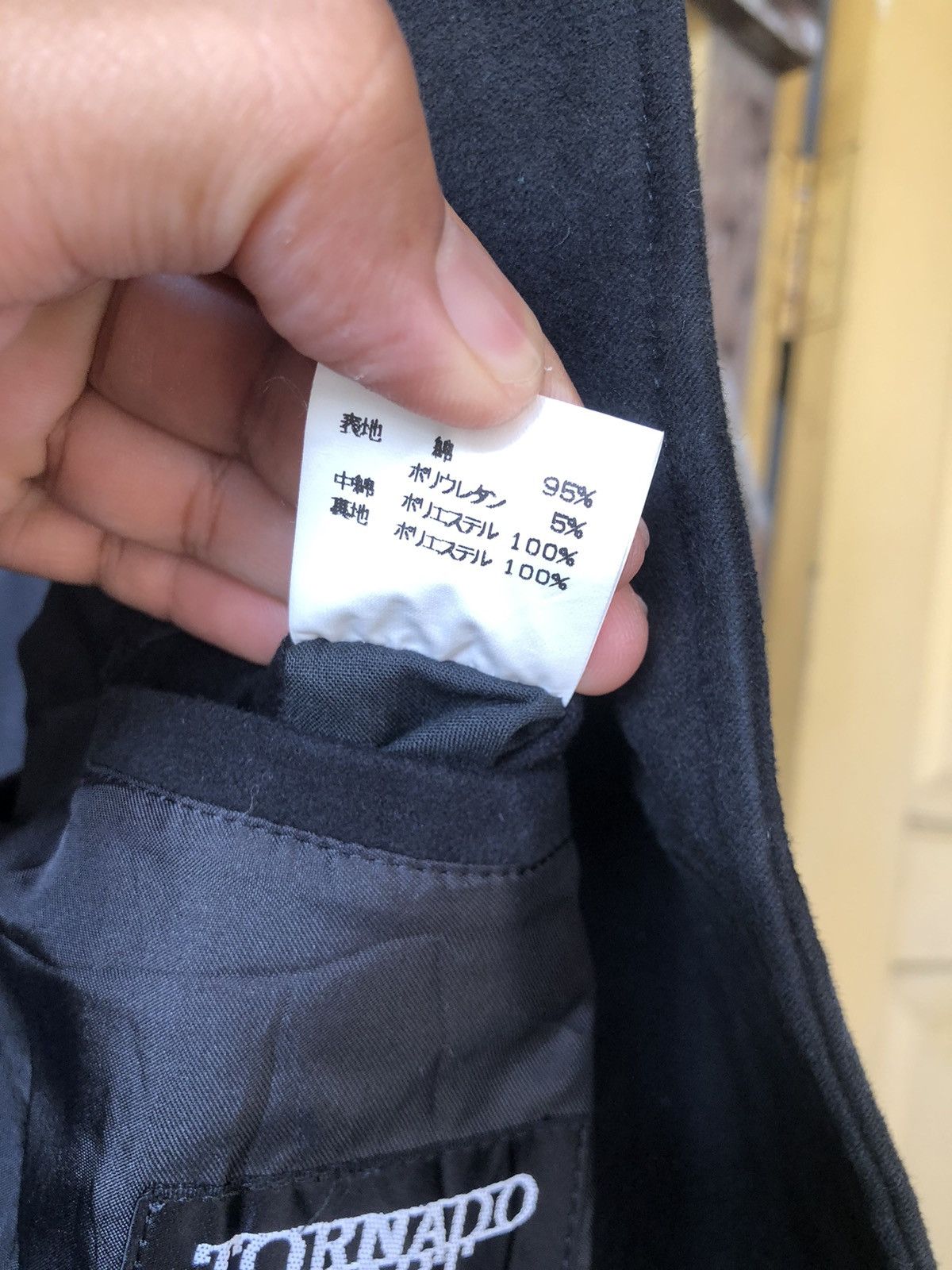 If Six Was Nine 🥷Tornado Mart Japan Punk Double Collar Cotton Jacket Size US L / EU 52-54 / 3 - 19 Thumbnail