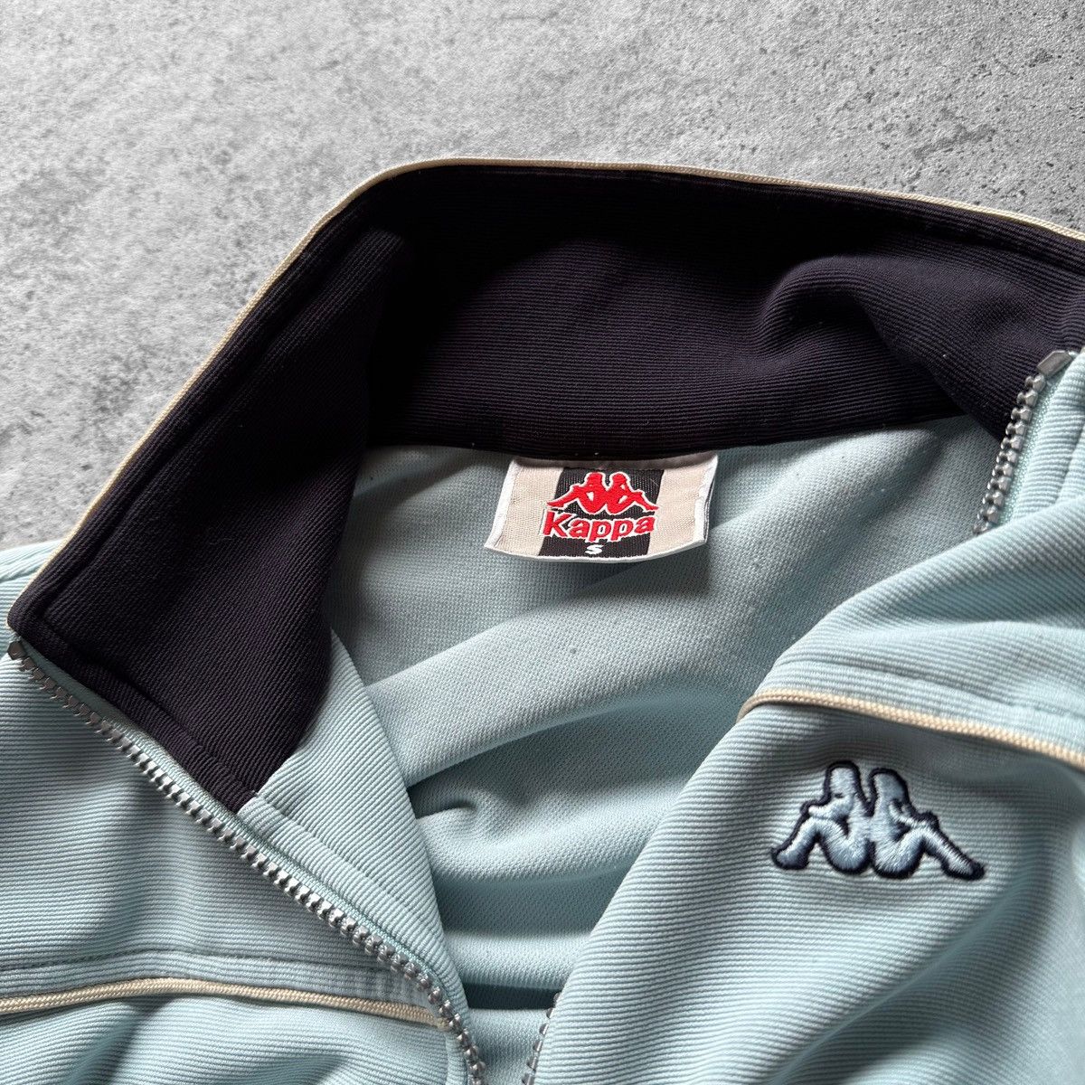 Kappa × Vintage Kappa Womens Vintage Blue 90s Full Zip Track Jacket Y2K Size S / US 4 / IT 40 - 3 Thumbnail