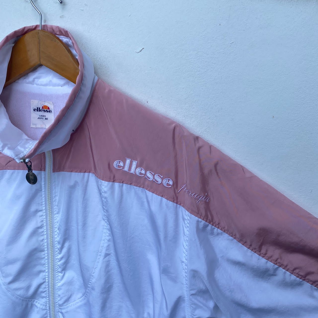 Ellesse × Vintage VINTAGE ELLESSE WINDBREAKER LIGHT JACKET LADIES MEDIUM Size M / US 6-8 / IT 42-44 - 4 Thumbnail