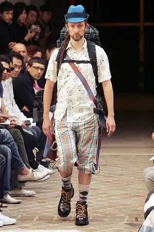 Junya Watanabe Junya Watanabe - S/S 05 - Plaid Climbing Shorts Size US 34 / EU 50 - 1 Thumbnail