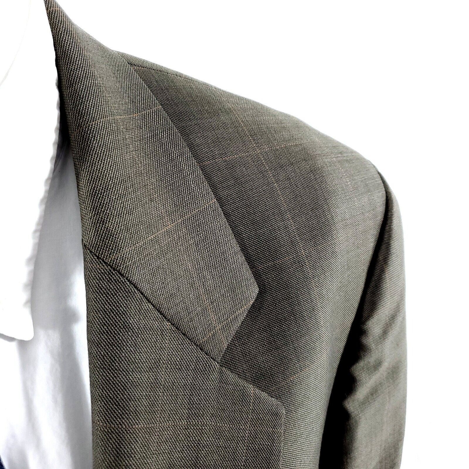 Brooks Brothers Vintage Brooks Brothers Wool 2 Button Blazer 40R Green Shark Size 40R - 2 Thumbnail
