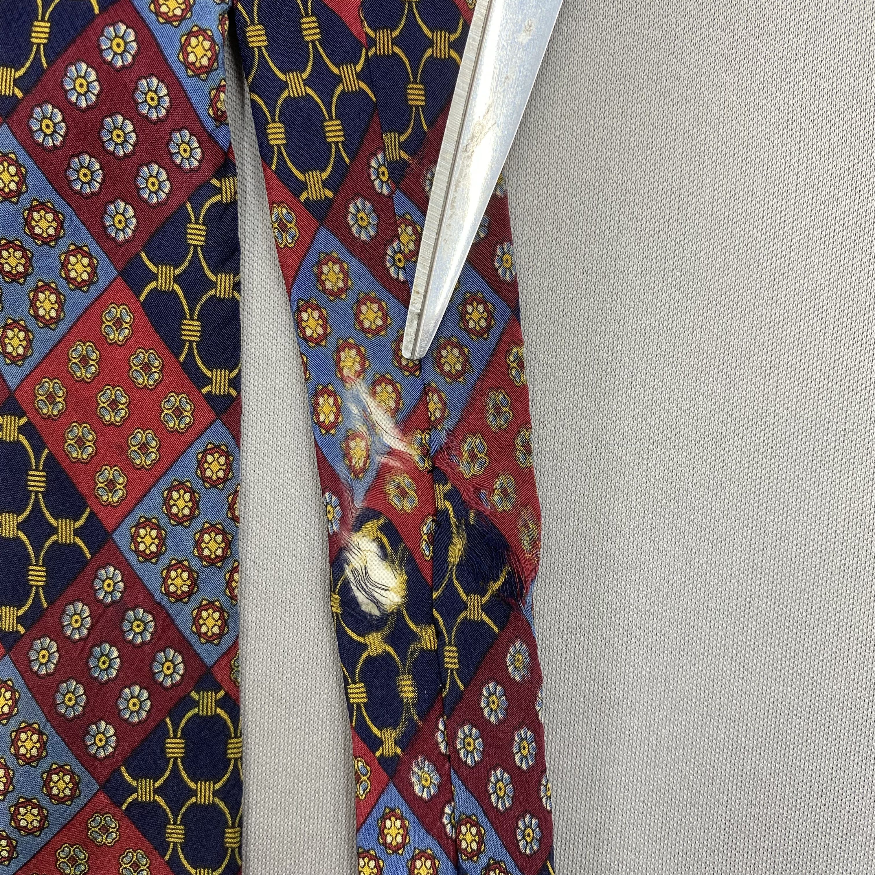 Christian Dior Monsieur Vintage Christian Dior SILK Necktie Cravate Pure Silk Size ONE SIZE - 9 Thumbnail