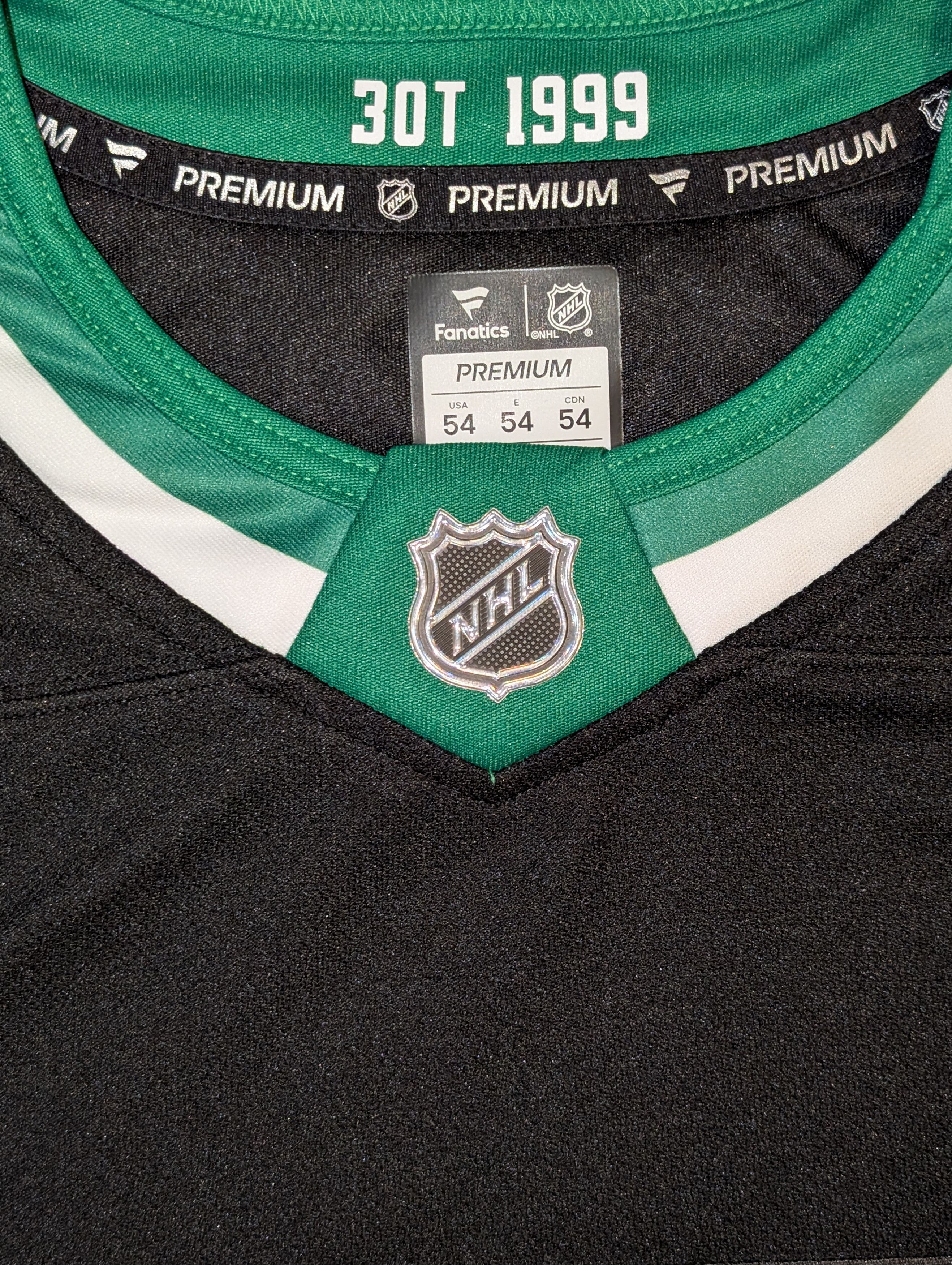 NHL Dallas Stars 99 alternate jersey Fanatics Premium sz54 Size US XL / EU 56 / 4 - 3 Thumbnail