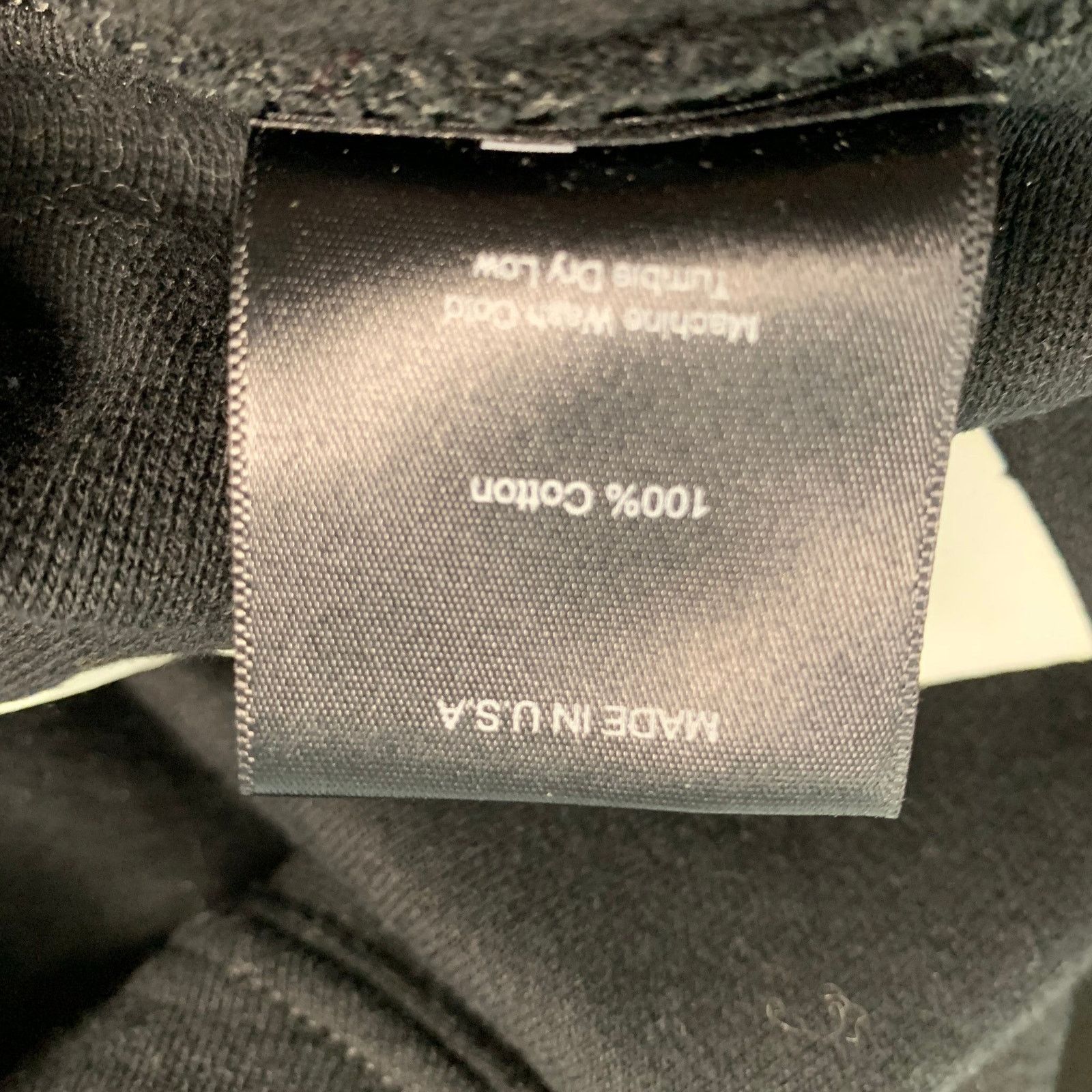 Rhude RHUDE XS Black White Graphic Cotton Crew-Neck Sweatshirt Size US XS / EU 42 / 0 - 6 Thumbnail
