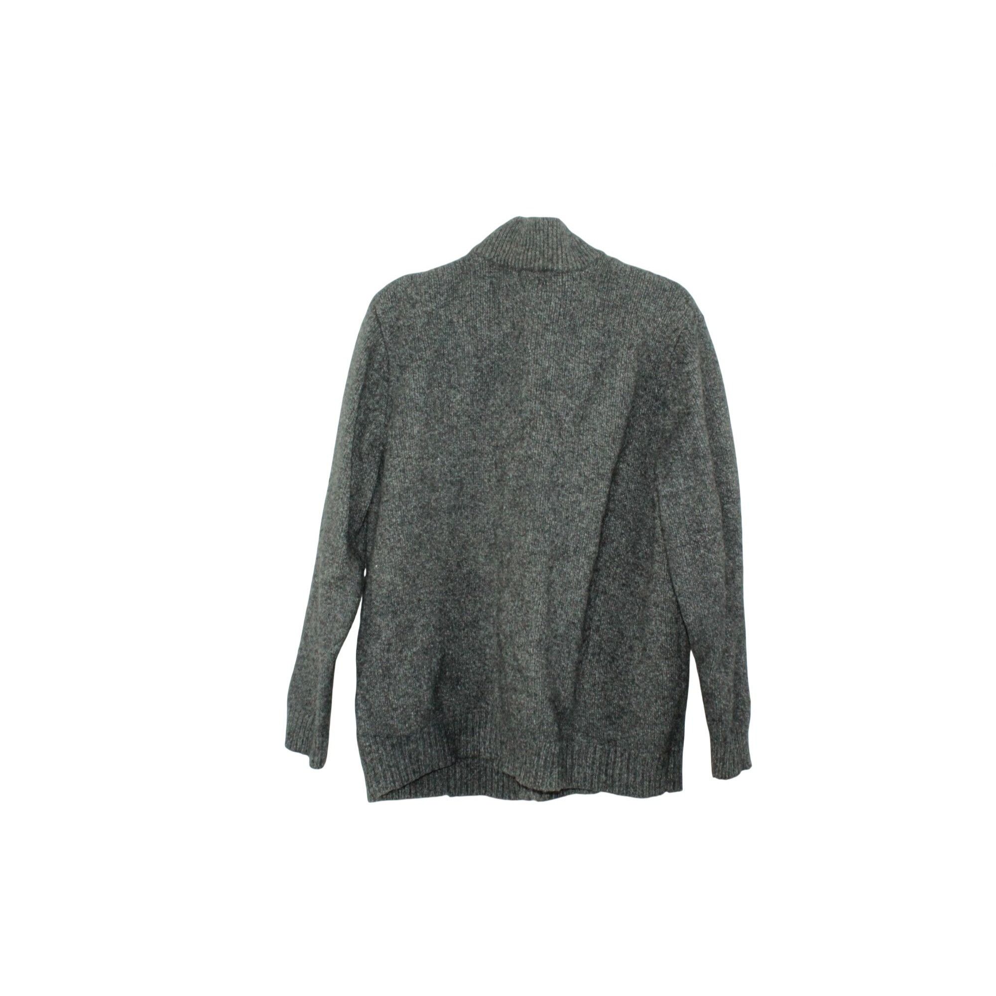 L.L. Bean LL Bean Men's Classic Ragg Wool Full Zip Cardigan Sweater He Size US M / EU 48-50 / 2 - 3 Thumbnail