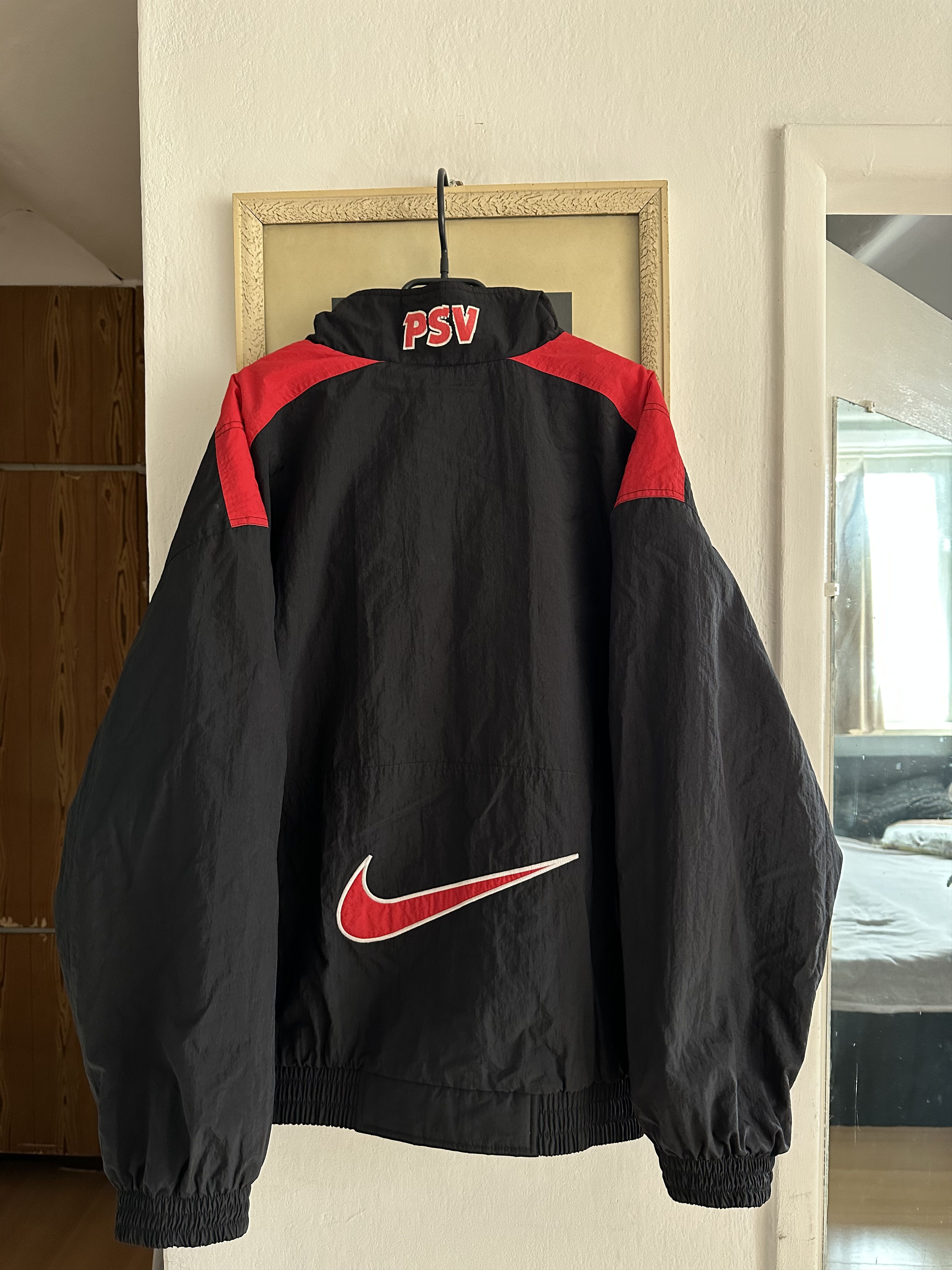 Nike × Vintage Vintage Nike PSV Eindhoven Football Jacket Rare Soccer Hype Size US XXL / EU 58 / 5 - 11 Thumbnail