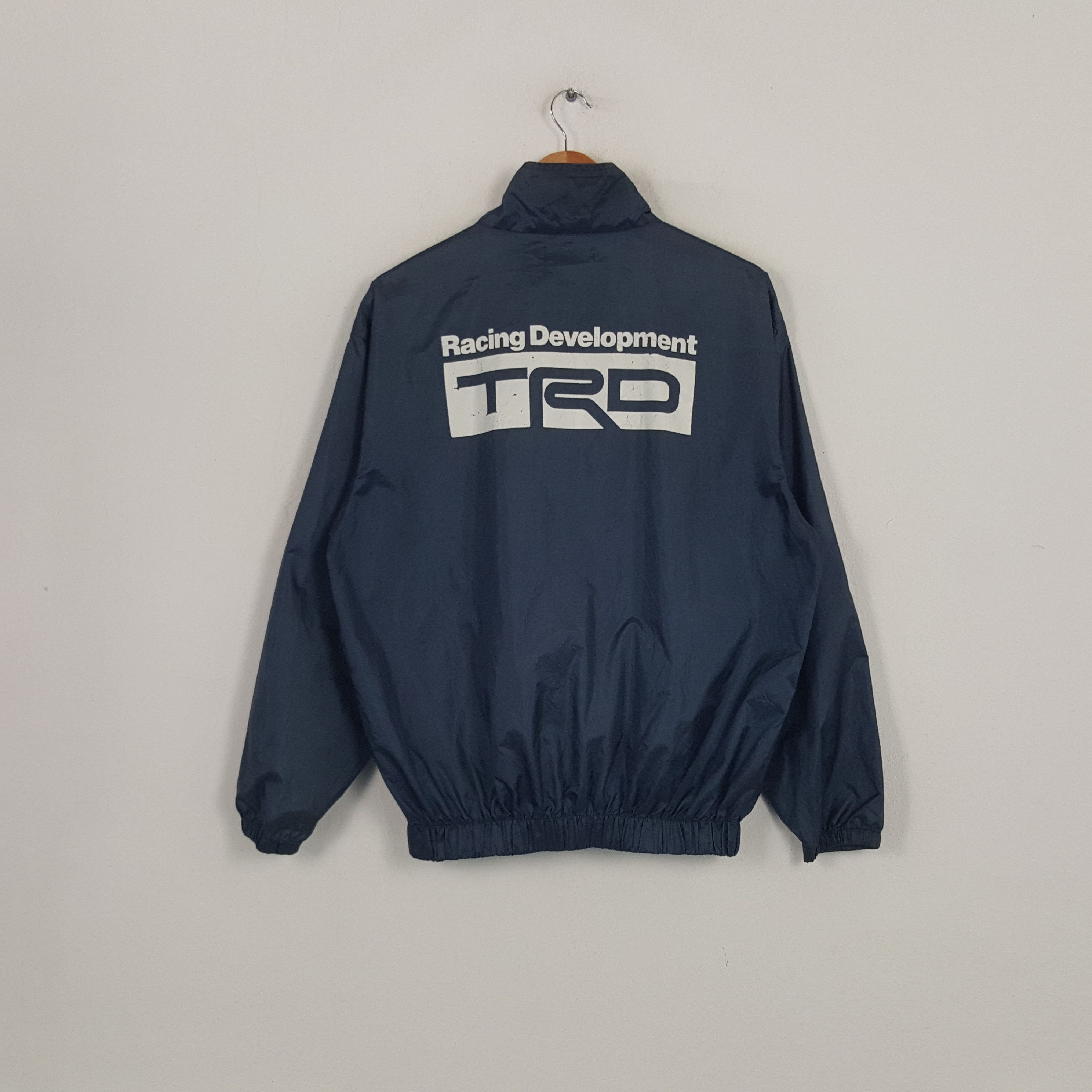 Japanese Brand × Vintage Vintage TRD Racing Development Toyota Windbreaker Jacket Size US L / EU 52-54 / 3 - 1 Thumbnail