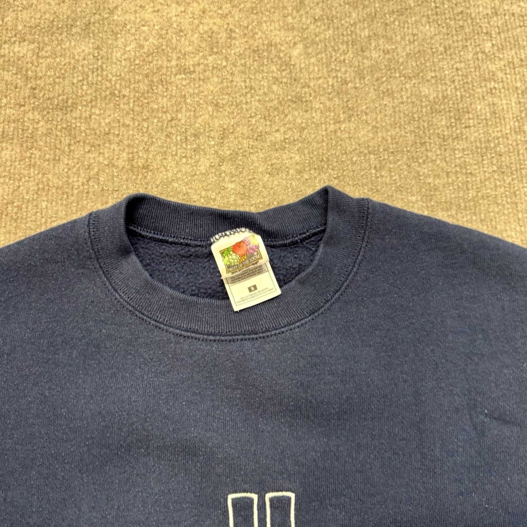 Vintage VINTAGE New York Sweatshirt Mens S 90s Statue Liberty Twin Towers Crewneck Blue Graphic Print Embroidered Cotton Blend Polyester Fleece Pullover 90s Size US S / EU 44-46 / 1 - 4 Thumbnail