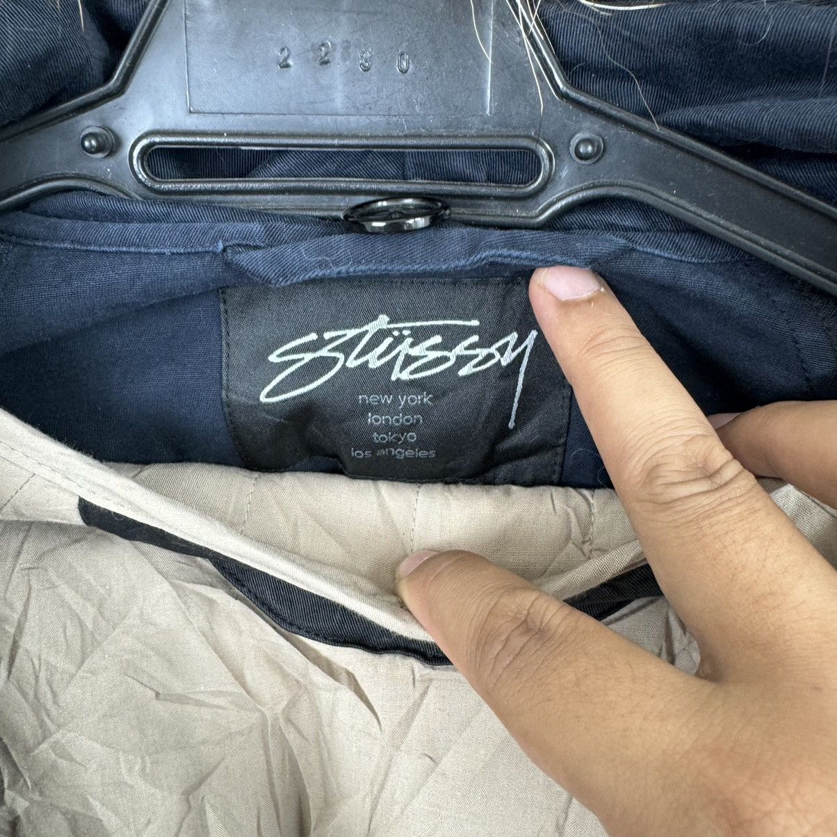 Stussy × Vintage Stussy Parkas Jacket Size US S / EU 44-46 / 1 - 6 Thumbnail