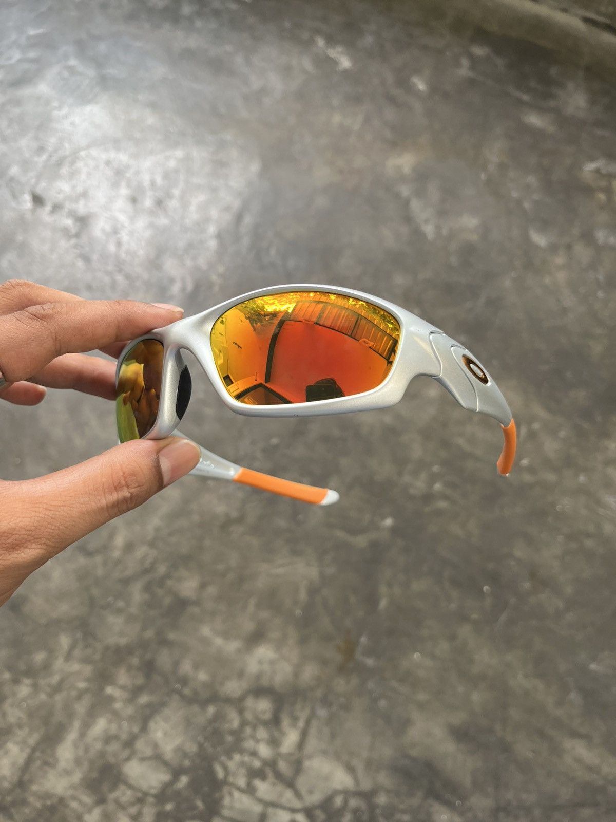Oakley Oakley Straight Jacket 2.0 FMJ Fire Size ONE SIZE - 6 Thumbnail