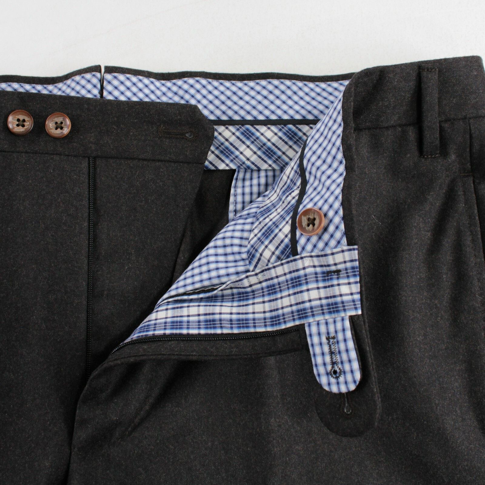 Other Valentini New with tags Dress Pants Size 38 US In Brown Size US 38 / EU 54 - 5 Thumbnail