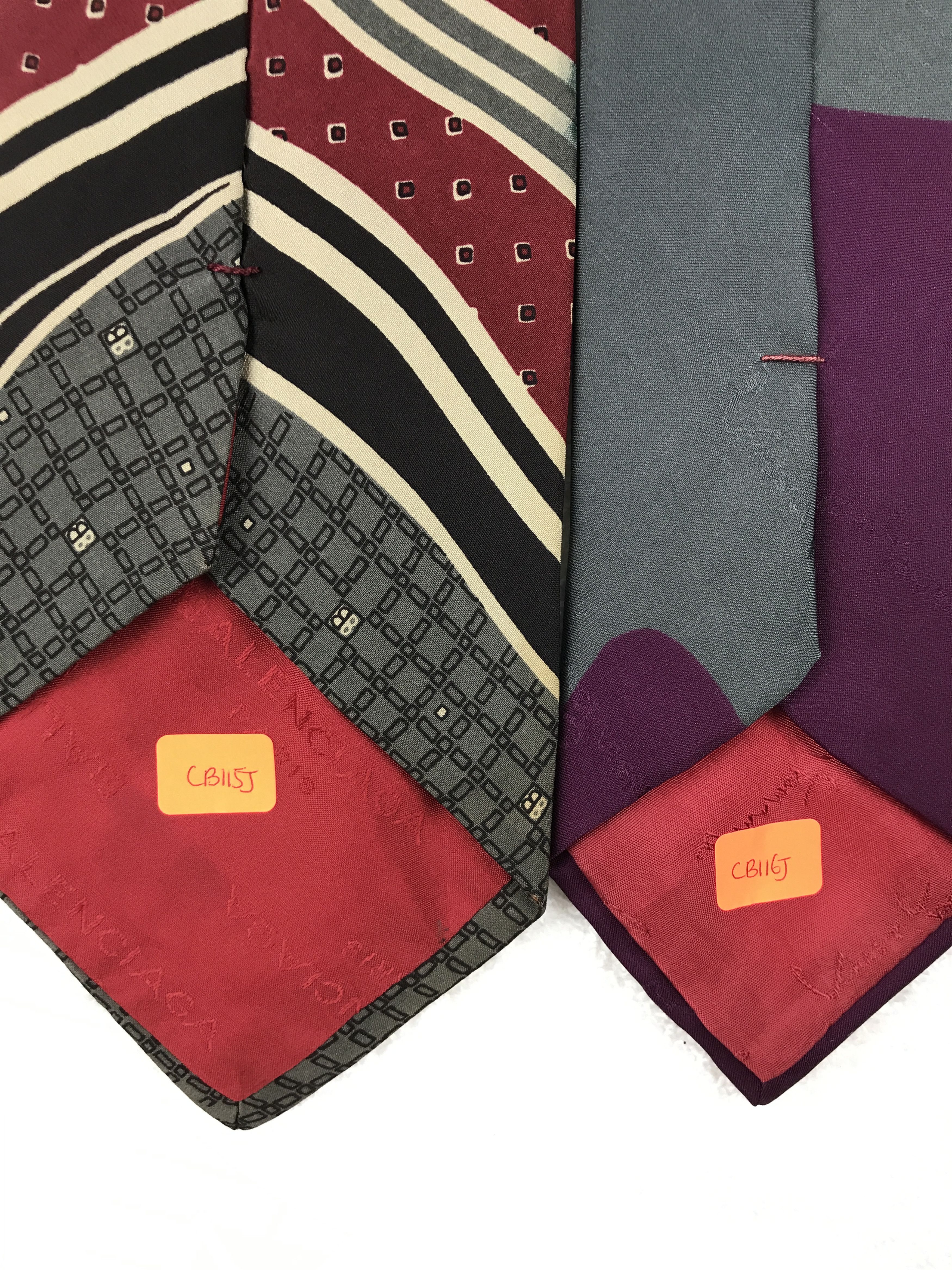 Vintage Balenciaga/Kansai Yamamoto Silk Necktie Necktie