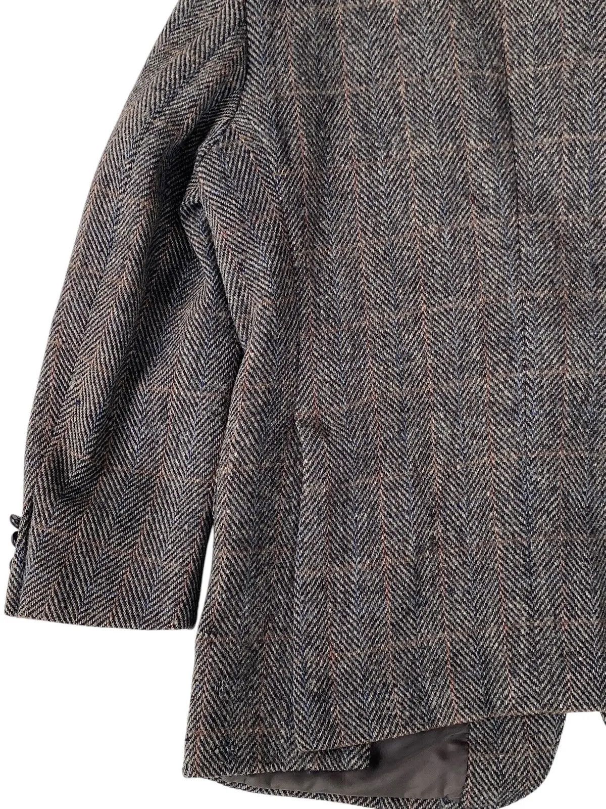 Harris Tweed Vtg Haris Tweed Wool Jacket Size 42S - 10 Thumbnail