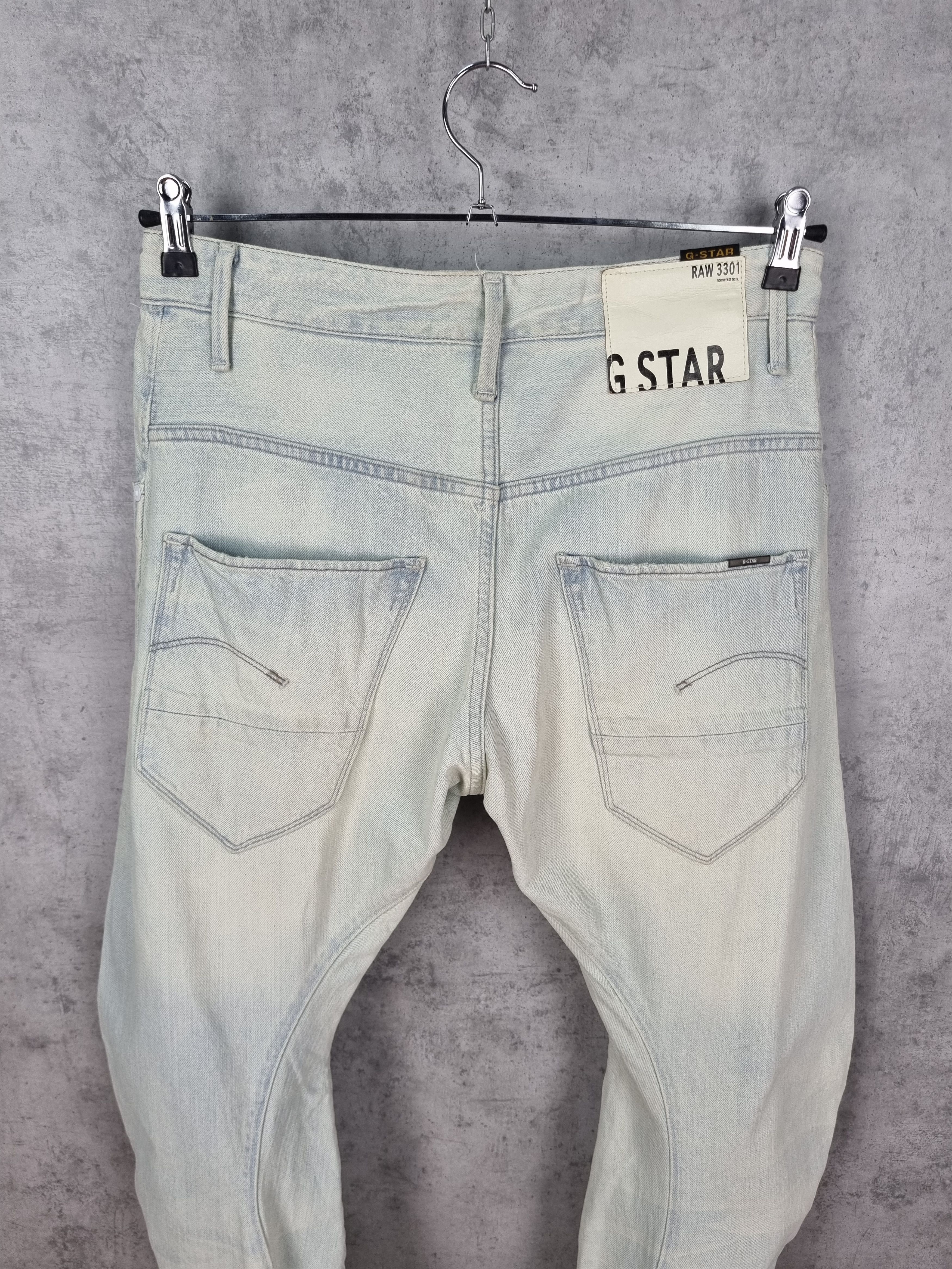 G-Star Rare Color G Star Raw Denim Arc Loose Tapered Size US 31 - 10 Thumbnail