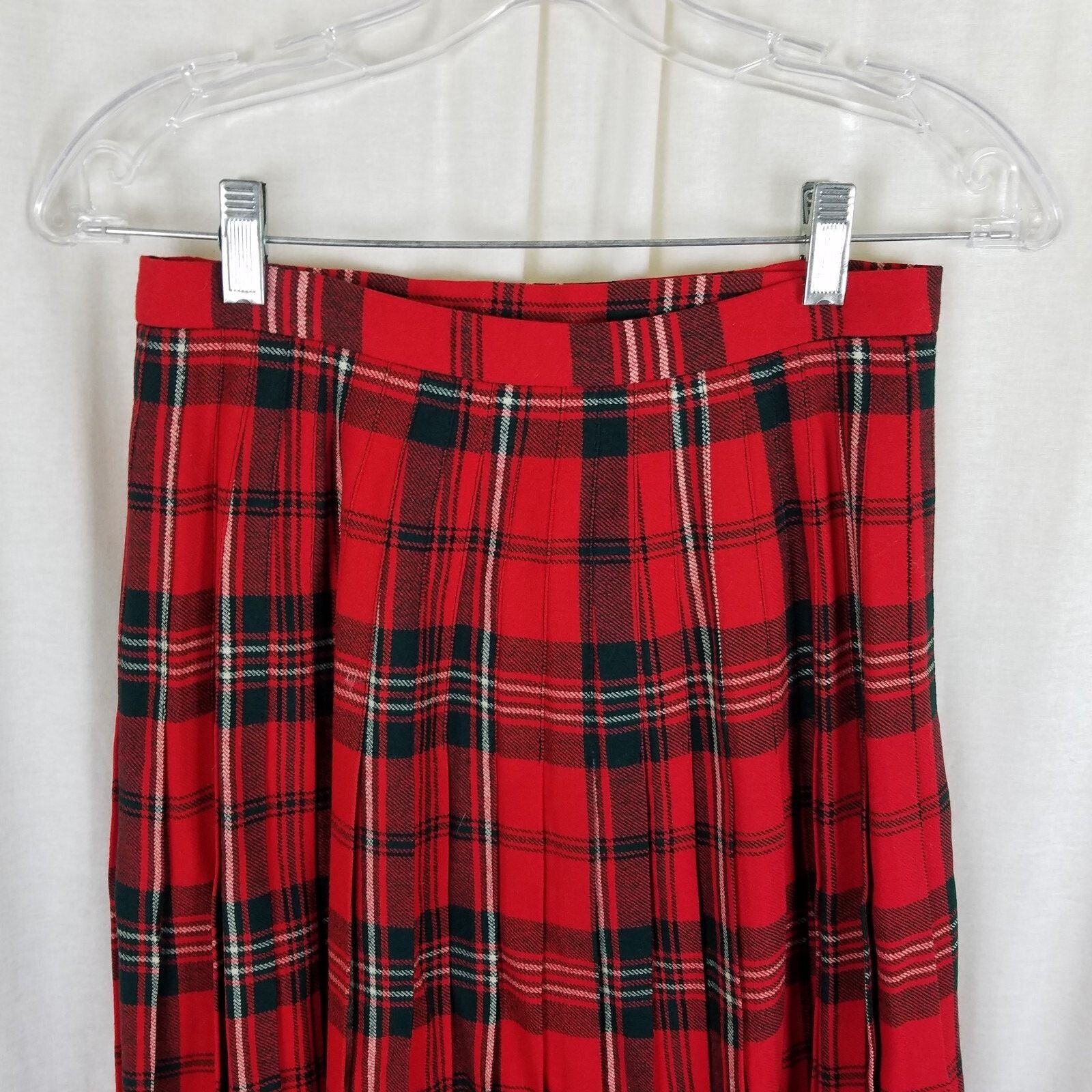 Vintage Vtg Celtic Craft Centre Tartan Plaid Kilt Skirt Wool Wrap XS Size 27" / US 4 / IT 40 - 5 Thumbnail