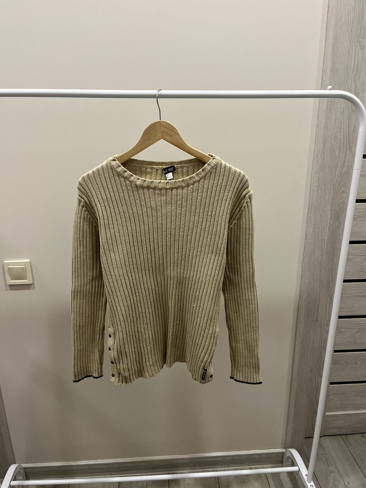 Giorgio Armani Vintage Giorgio Armani Wool Knit Sweater Y2K Style Japan 90s Size XL / US 12-14 / IT 48-50 - 2 Thumbnail