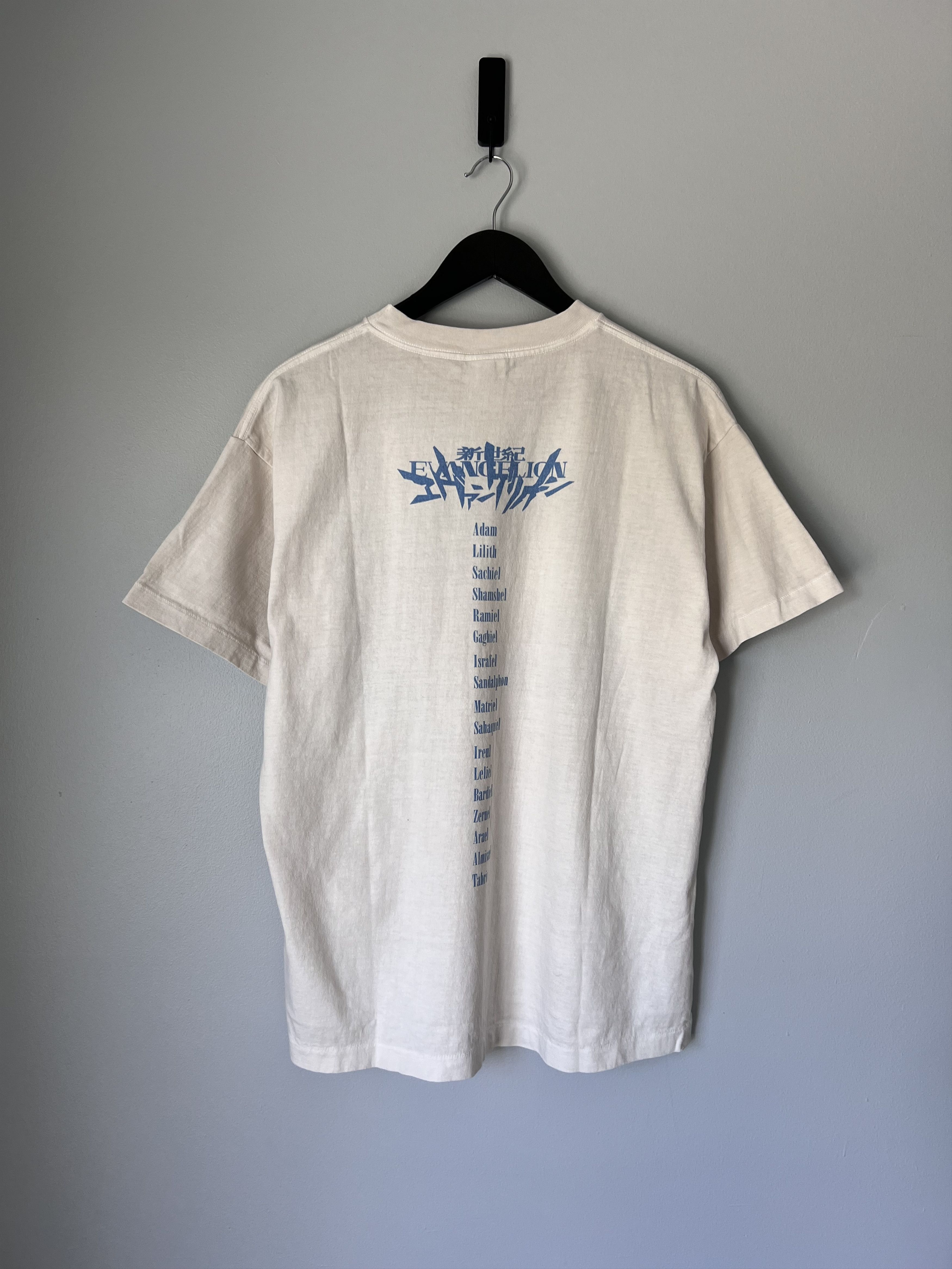 Saint Michael Saint Michael Neon Genesis Evangelion Shinji Tee in White Size US M / EU 48-50 / 2 - 4 Thumbnail