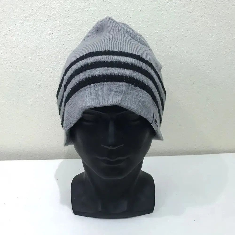 Adidas × Vintage Adidas Small Logo Beanie Hat Size ONE SIZE - 3 Thumbnail