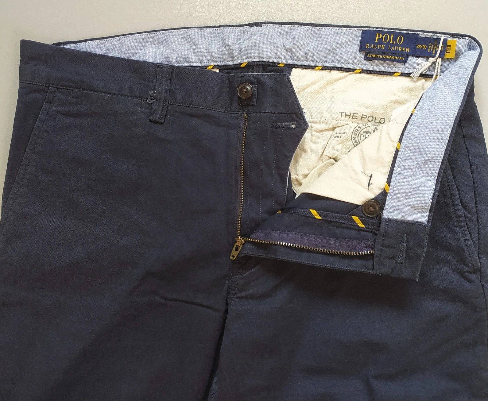 Polo Ralph Lauren Polo Ralph Lauren Stretch Straight Fit Chino Pant FTP 0024 Size US 33 - 4 Thumbnail