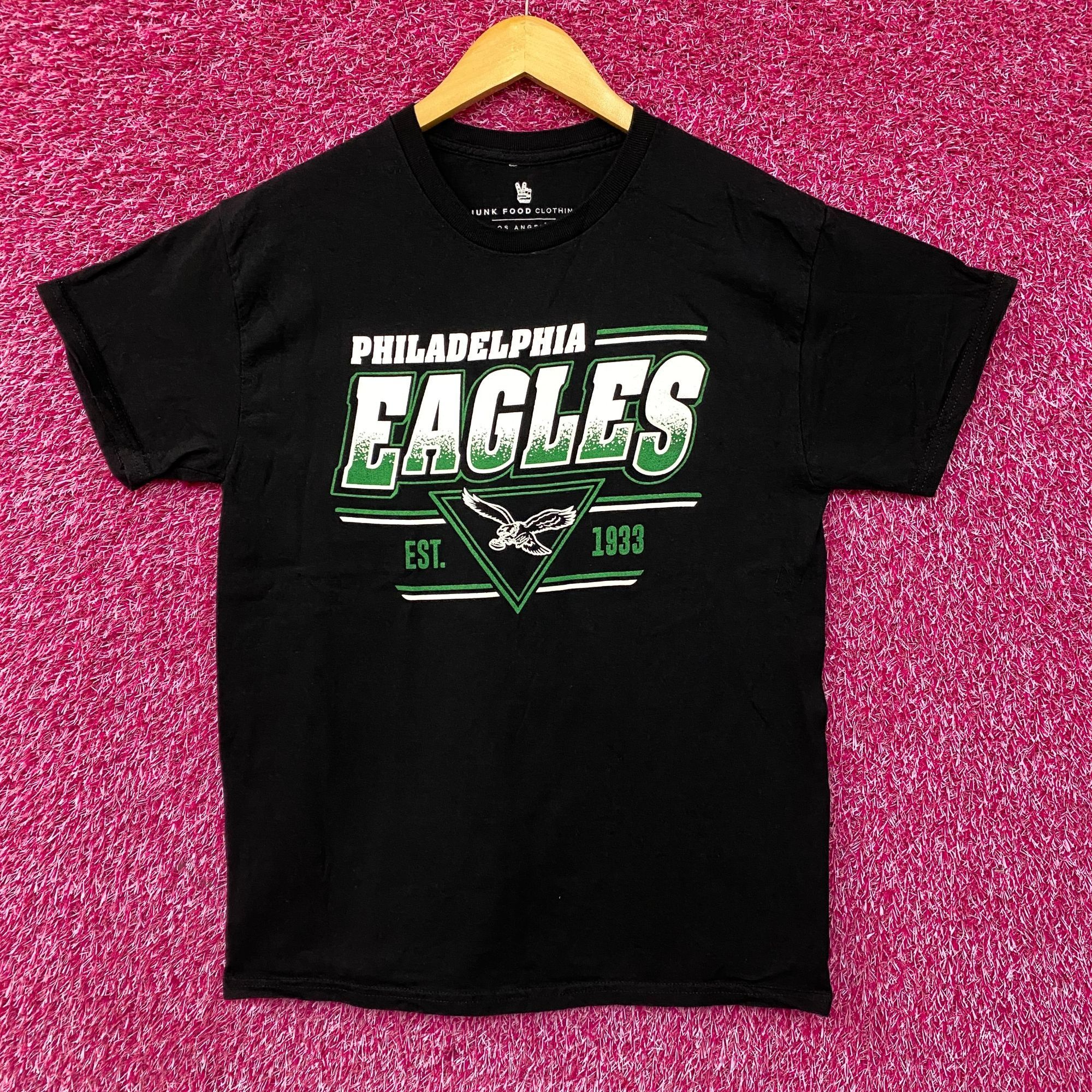 Junk Food NFL Junk Food Philadelphia Eagles Black Tshirt SIZE Small Size US S / EU 44-46 / 1 - 1 Thumbnail