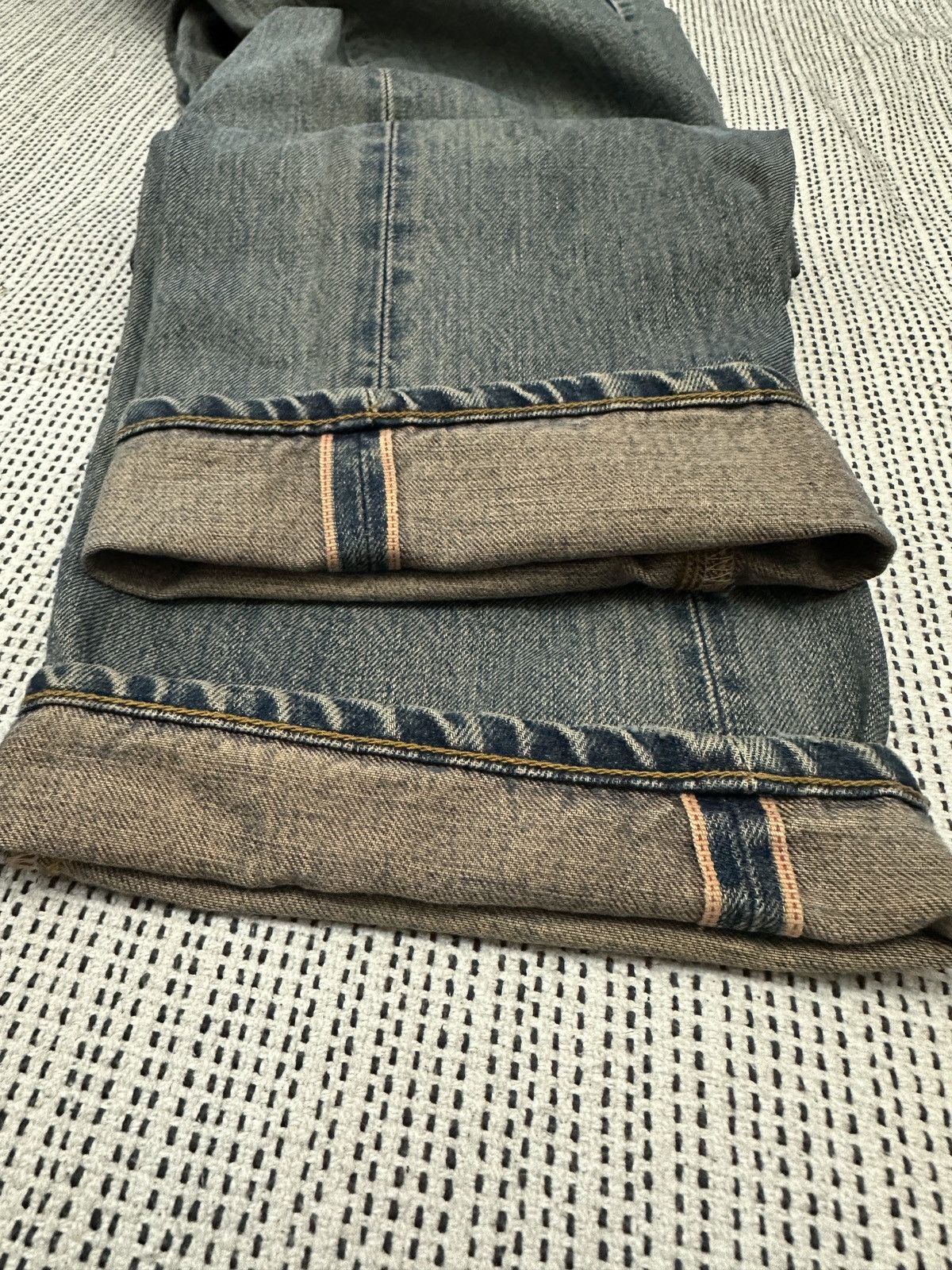 Japanese Brand 🔥🔥🔥 J.W Davis Japan Selvedge Denim Size US 34 / EU 50 - 9 Thumbnail