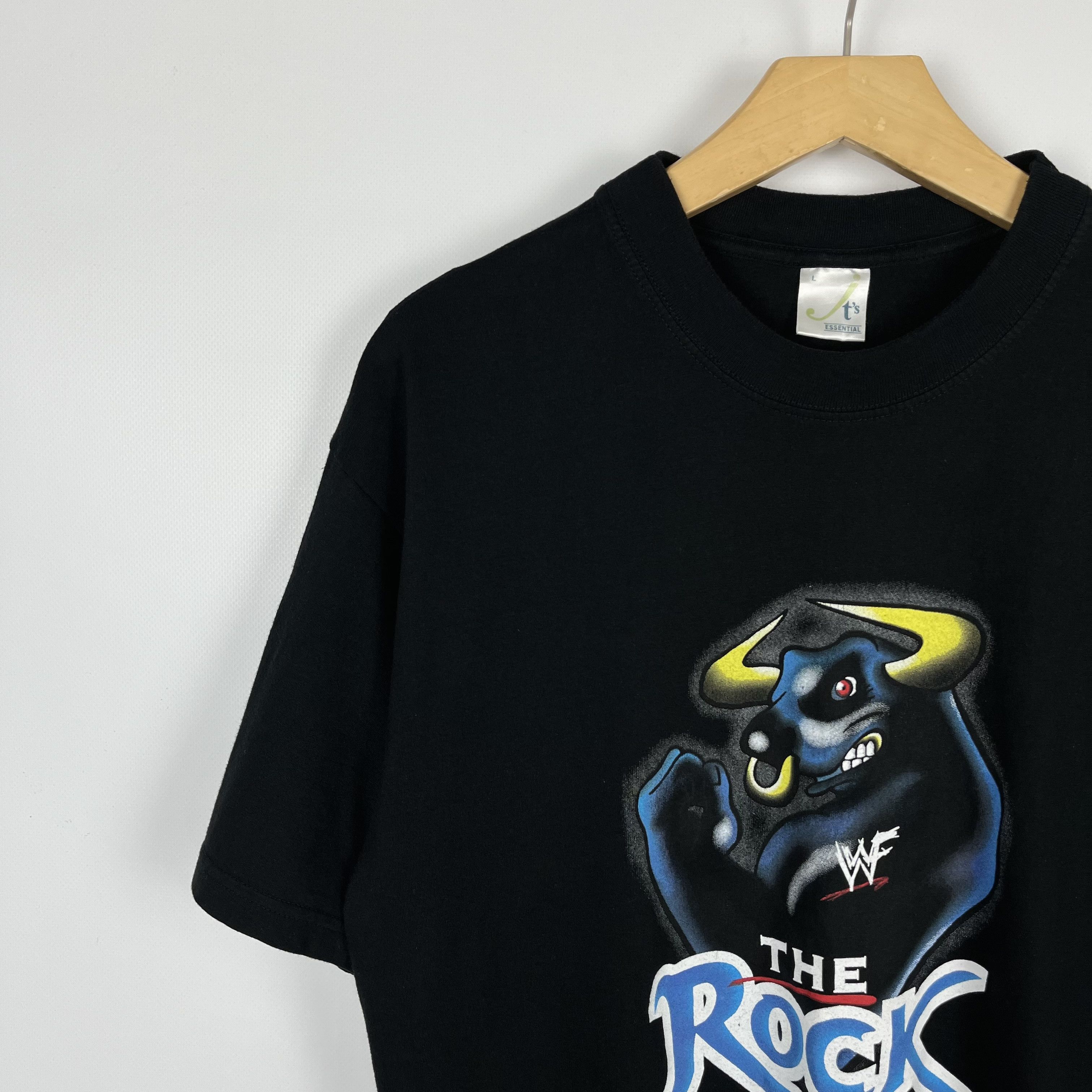 Band Tees Vintage The Rock Dwayne Johnson WWE T Shirt 1990’s Size US L / EU 52-54 / 3 - 5 Thumbnail