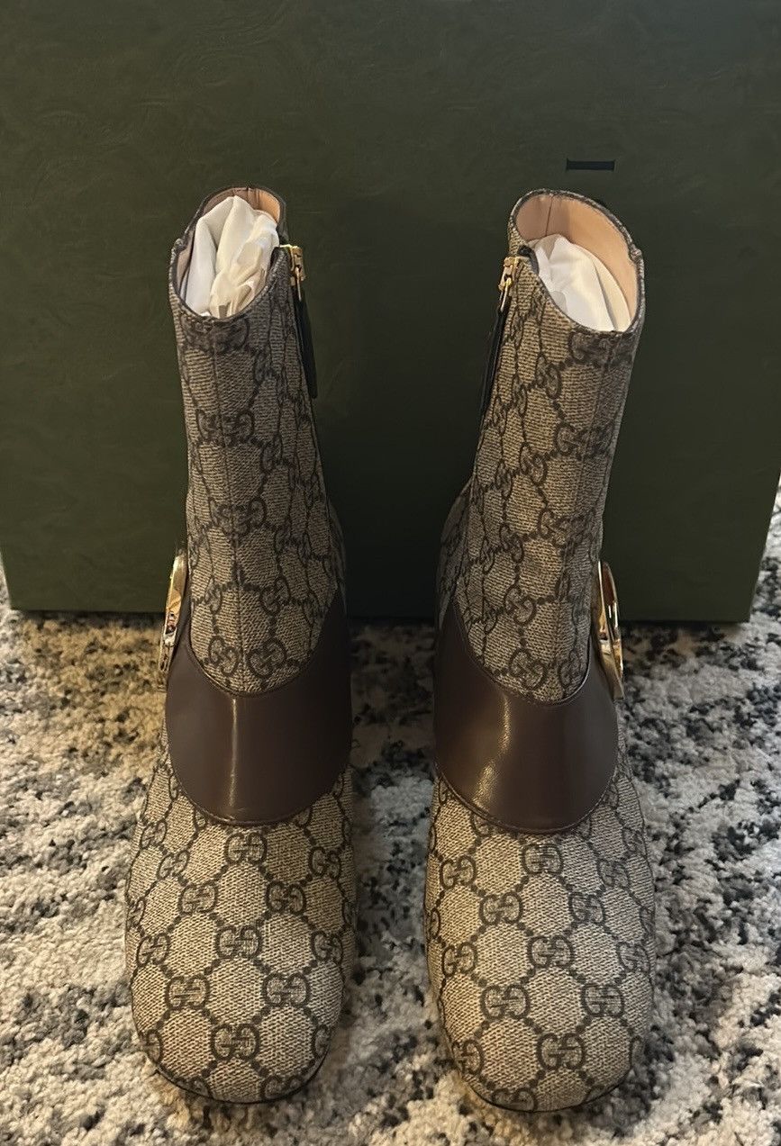 Gucci Gucci Blondie GG Supreme Boots size 39 Size US 9 / IT 39 - 4 Thumbnail