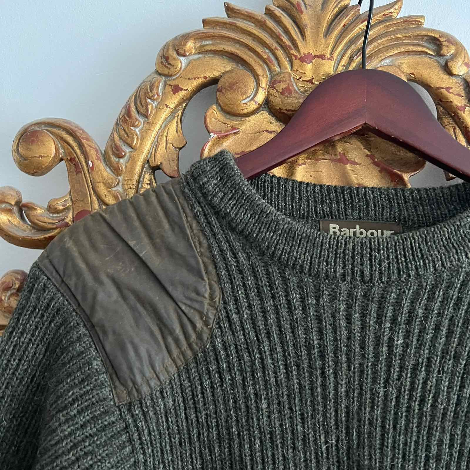 Barbour Barbour Vintage 90s Mens Knit Sweater Sz S Size US S / EU 44-46 / 1 - 5 Thumbnail