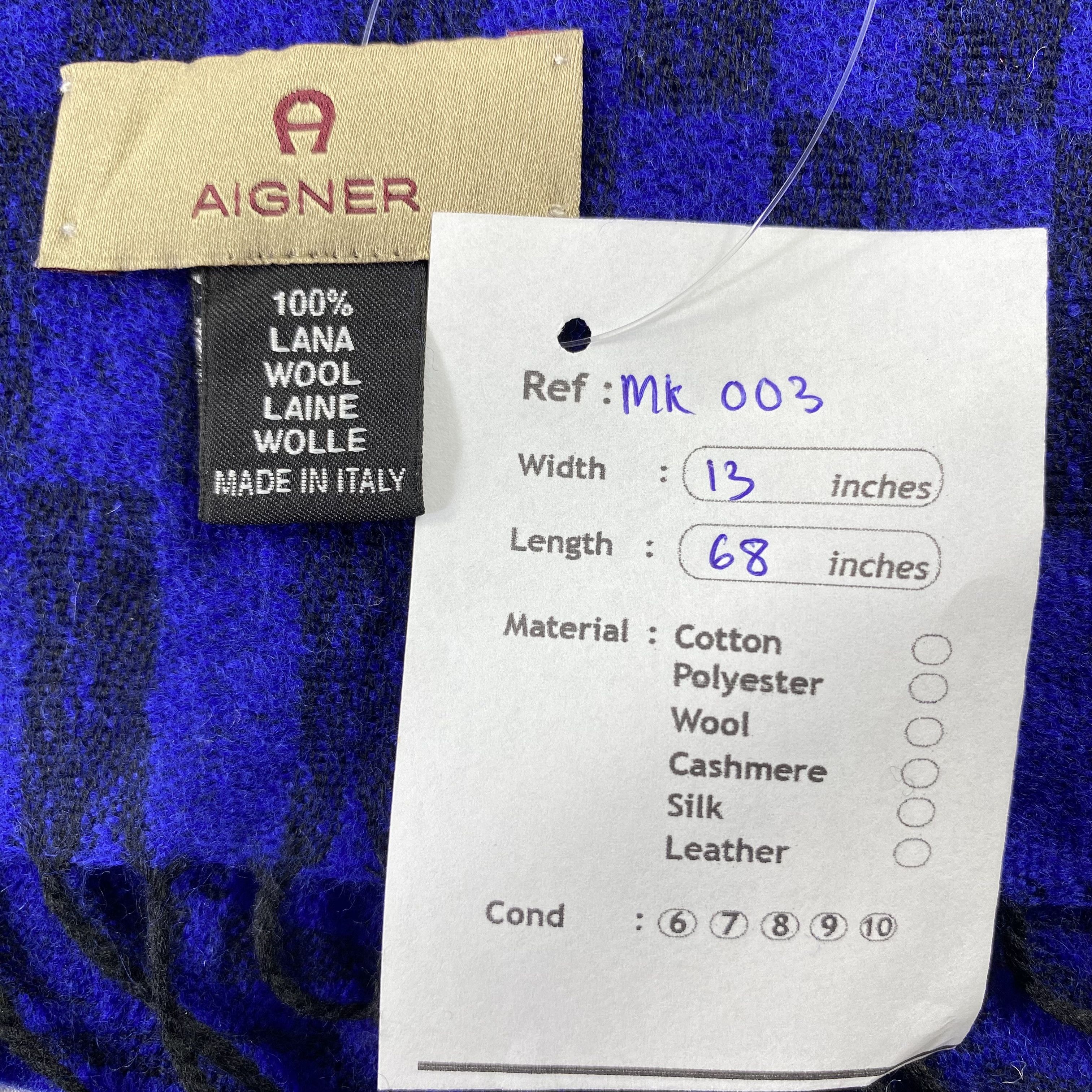 Aigner Aigner Scarf / Muffler / Neckwear Size ONE SIZE - 8 Thumbnail