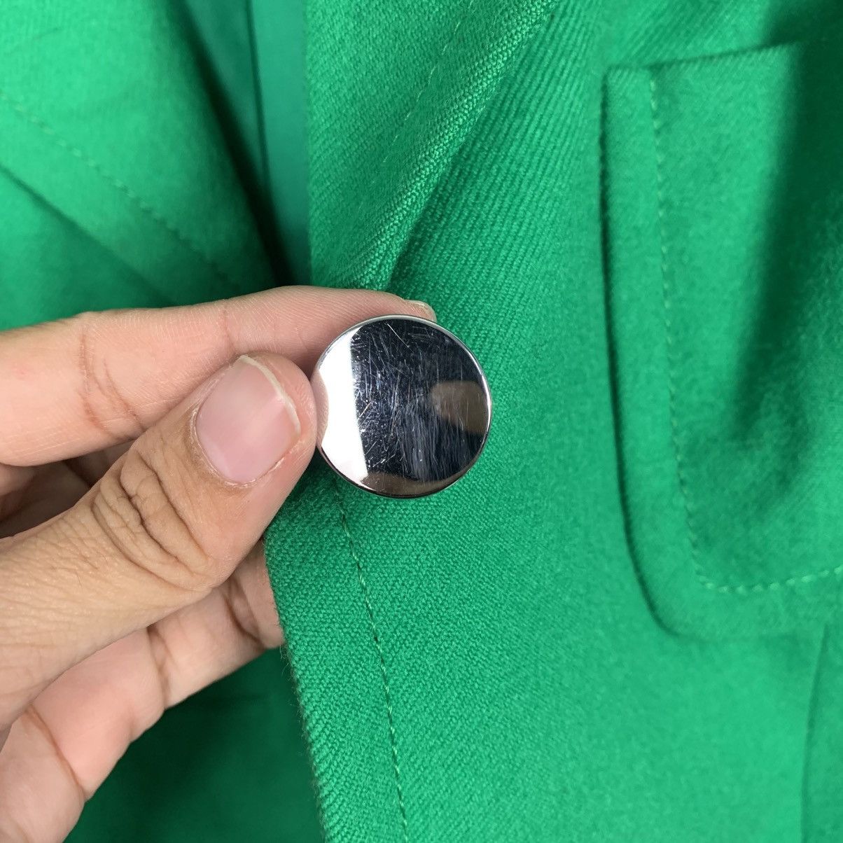 Givenchy Givenchy Nouvelle Boutique Green Jacket Size S / US 4 / IT 40 - 14 Thumbnail
