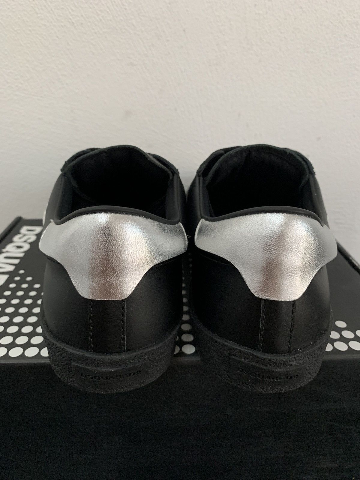 Dsquared2 D-Squared2 Leather Sneakers Size US 7 / EU 40 - 8 Thumbnail