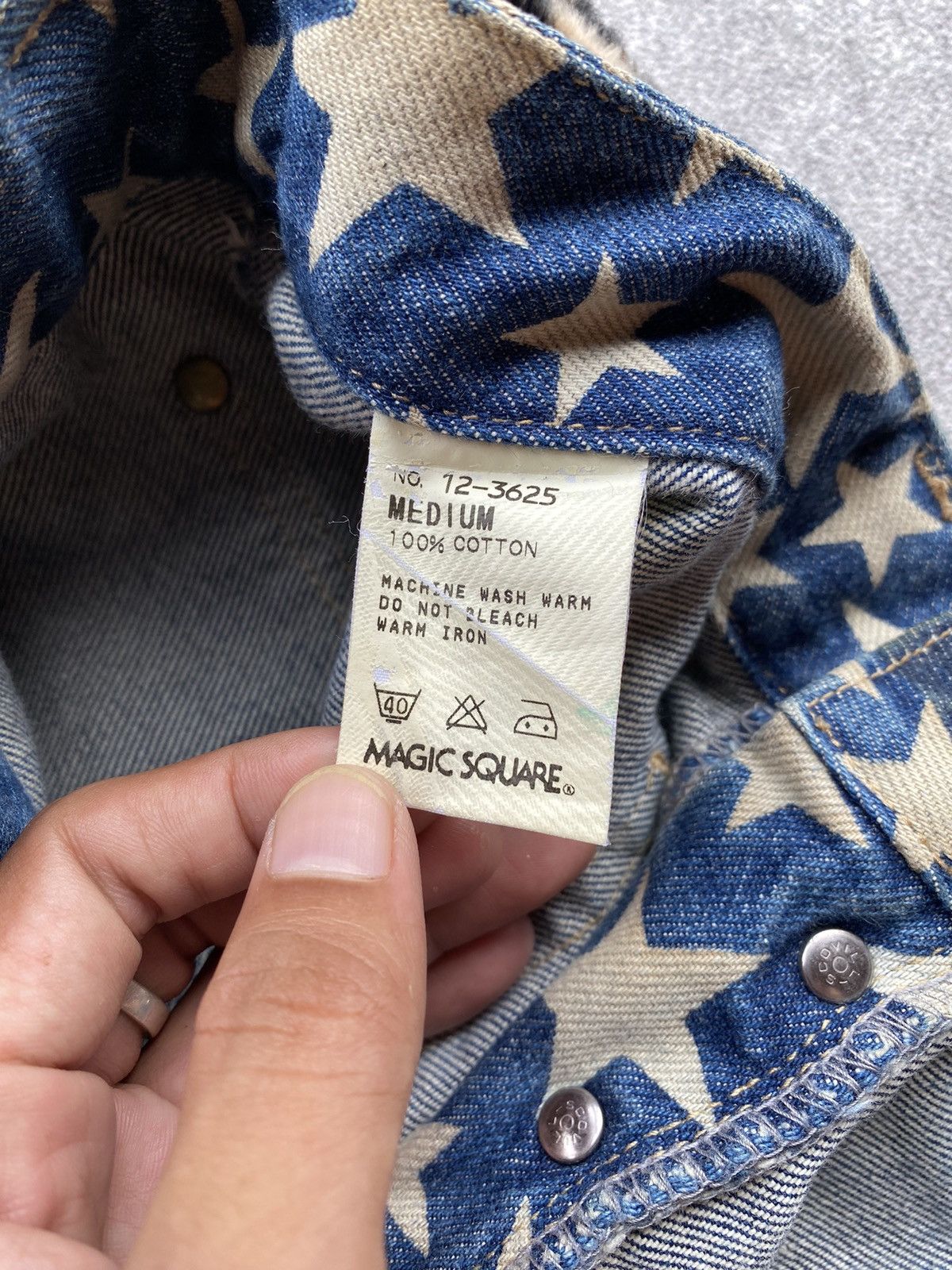 Hysteric Glamour × Japanese Brand × Le Grande Bleu (L.G.B.) 2000s Magic Square Star Y2K Superflare Pant Size US 28 / EU 44 - 7 Thumbnail