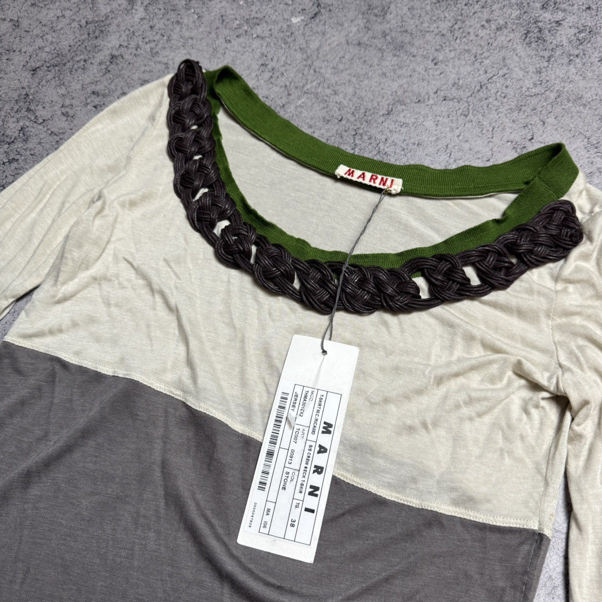 Marni NEW Marni Long Sleeve T Shirt Size XS / US 0-2 / IT 36-38 - 4 Thumbnail