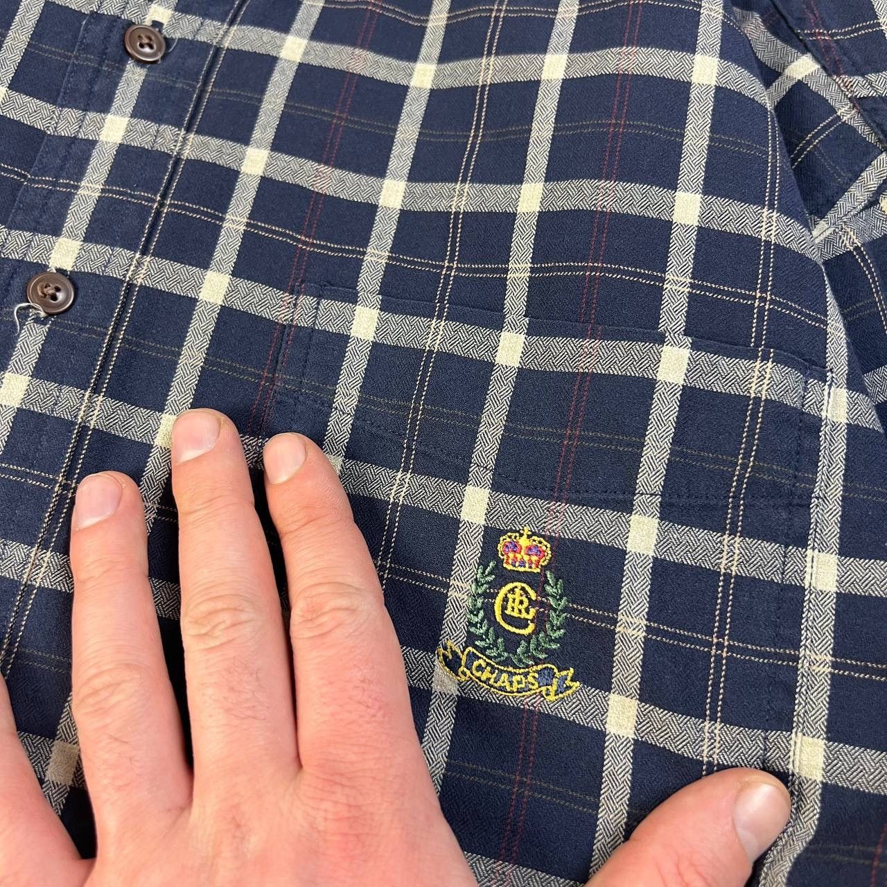 Chaps Ralph Lauren Chaps Ralph Lauren Vintage Y2K Checkered Button Up Shirt Size US L / EU 52-54 / 3 - 4 Thumbnail