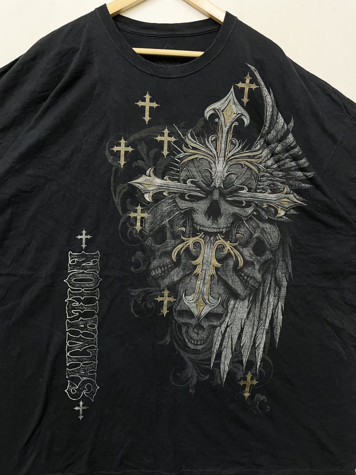 Affliction Vintage Salvation Cross 3d Print Big size Size US XXL / EU 58 / 5 - 2 Thumbnail