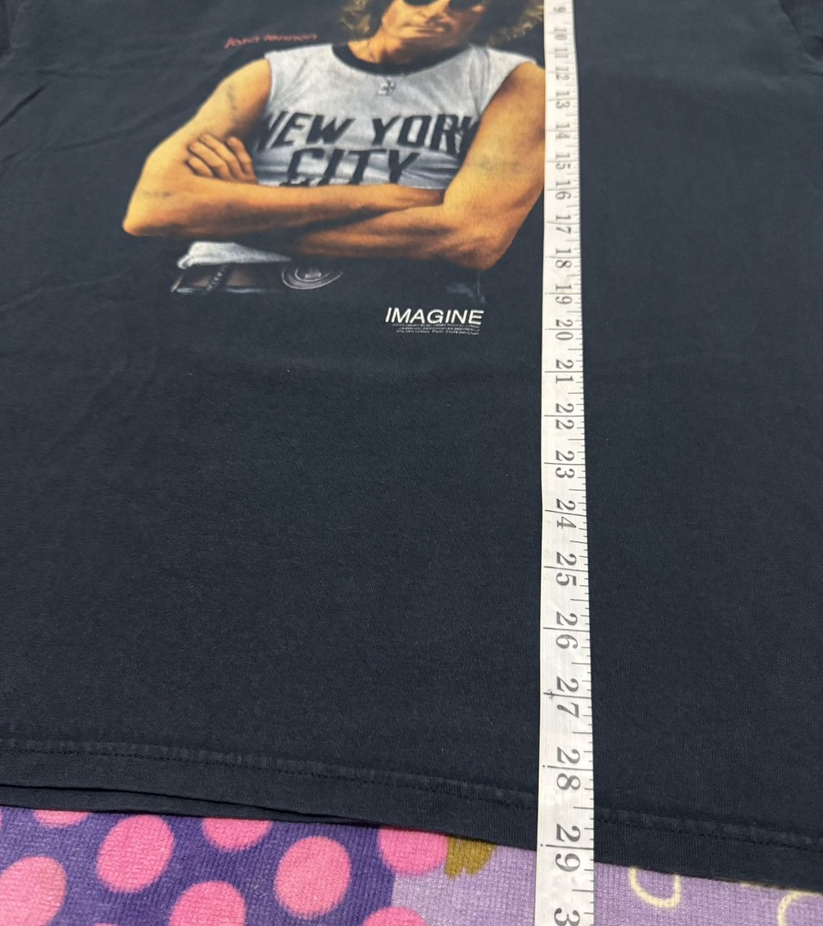Vintage Vtg JOHN LENNON Rare Design Tee Size US XL / EU 56 / 4 - 13 Thumbnail
