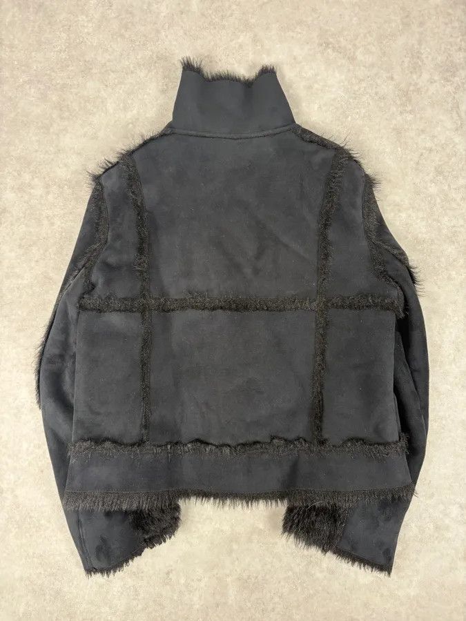 Balmain 2000s Balmain Black Faux Fur Classy Jacket Size M / US 6-8 / IT 42-44 - 6 Thumbnail