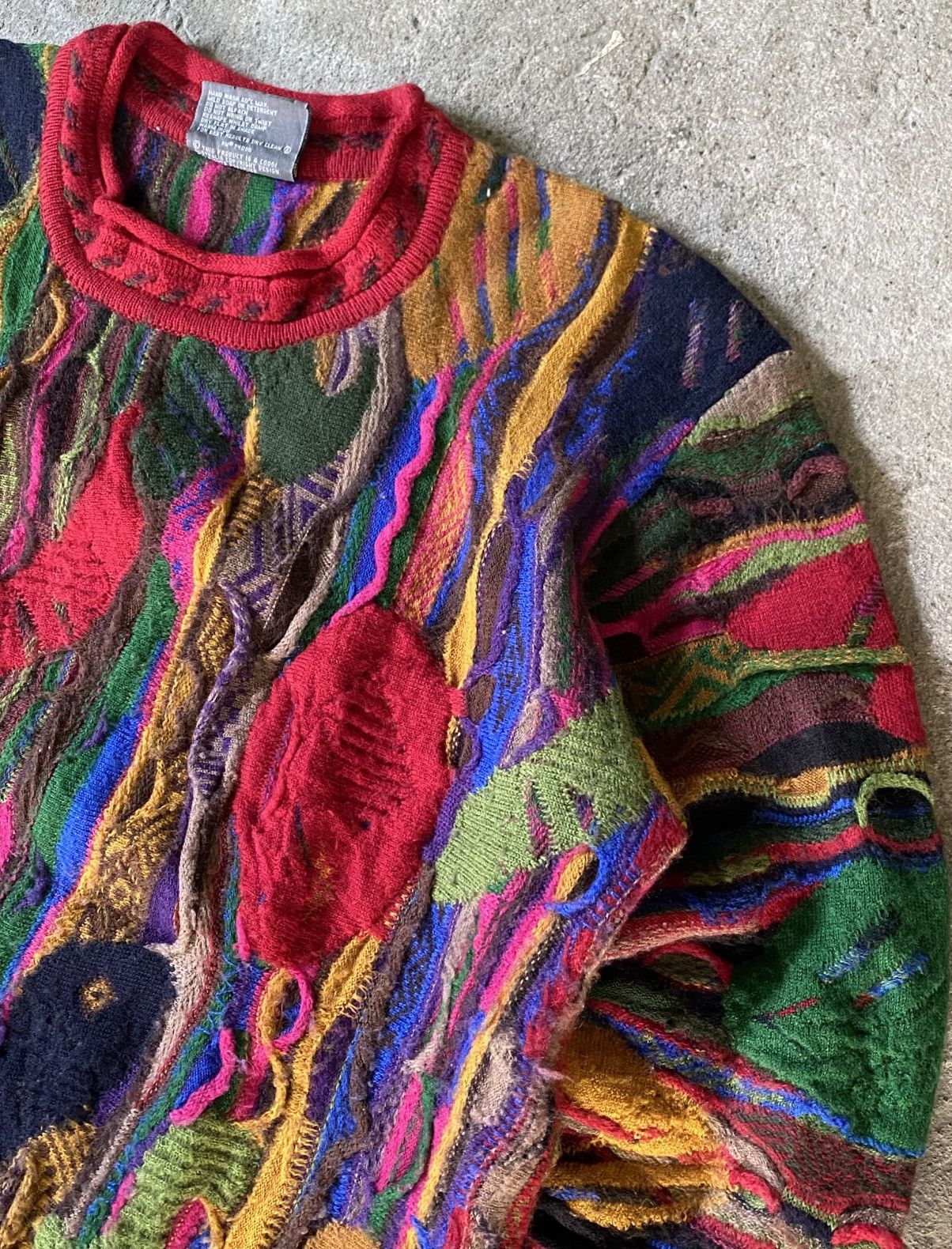 Coogi Coogi - 3D Wool Sweater Size US S / EU 44-46 / 1 - 3 Thumbnail
