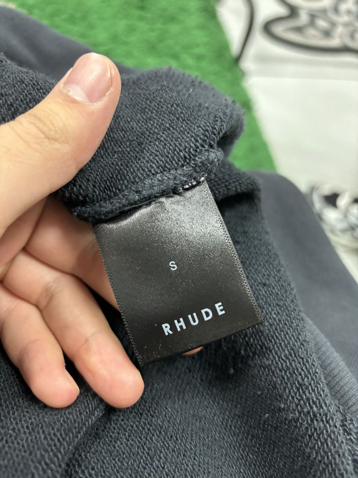 Rhude Rhude hoodie black small Size US S / EU 44-46 / 1 - 3 Thumbnail