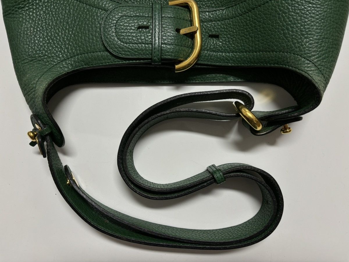 Delvaux RARE 1997 Souverain Leather Gold Hardware Shoulder Hand Bag Size ONE SIZE - 11 Thumbnail